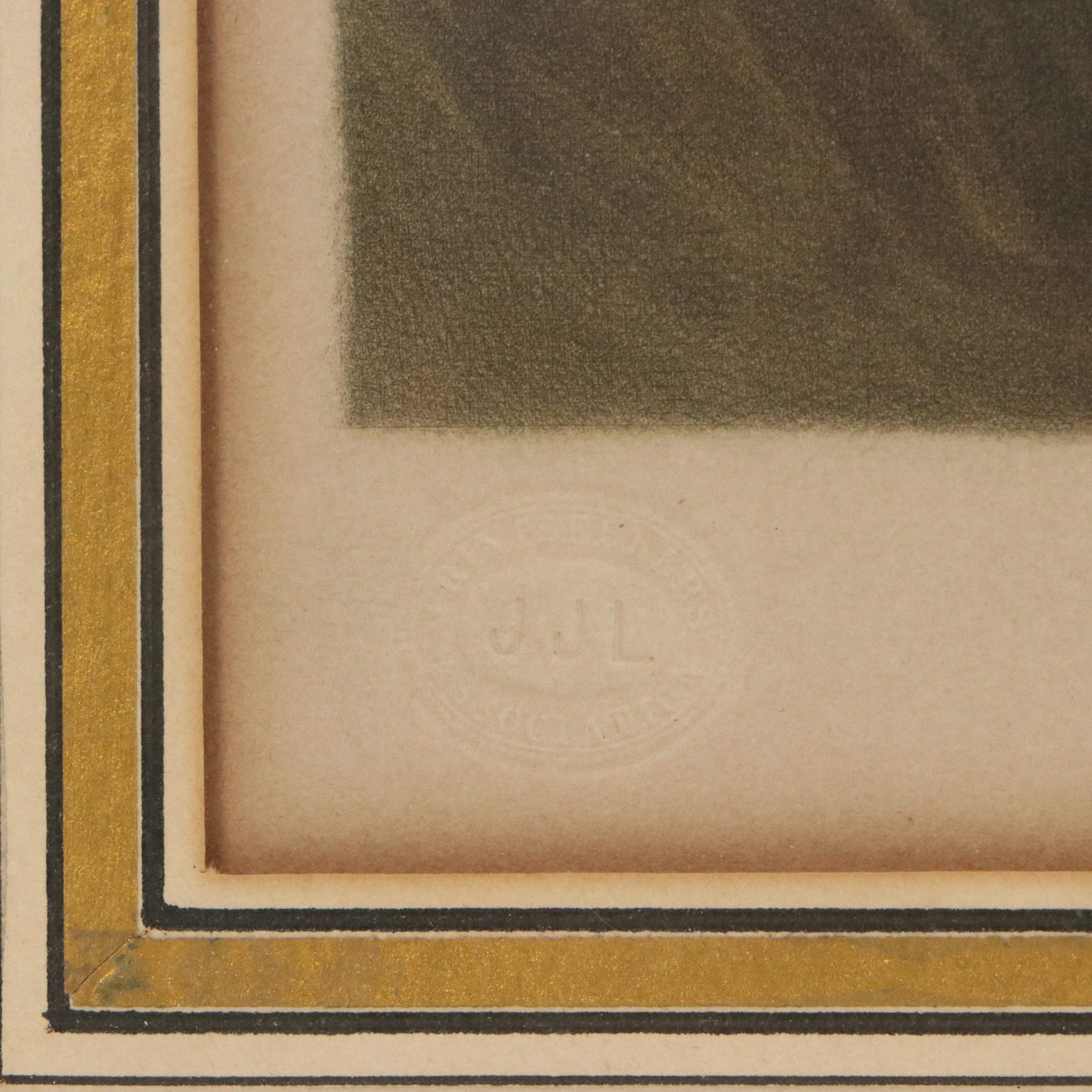 Sydney Ernest Wilson Mezzotint After George Morland "The Anglers' Repast"