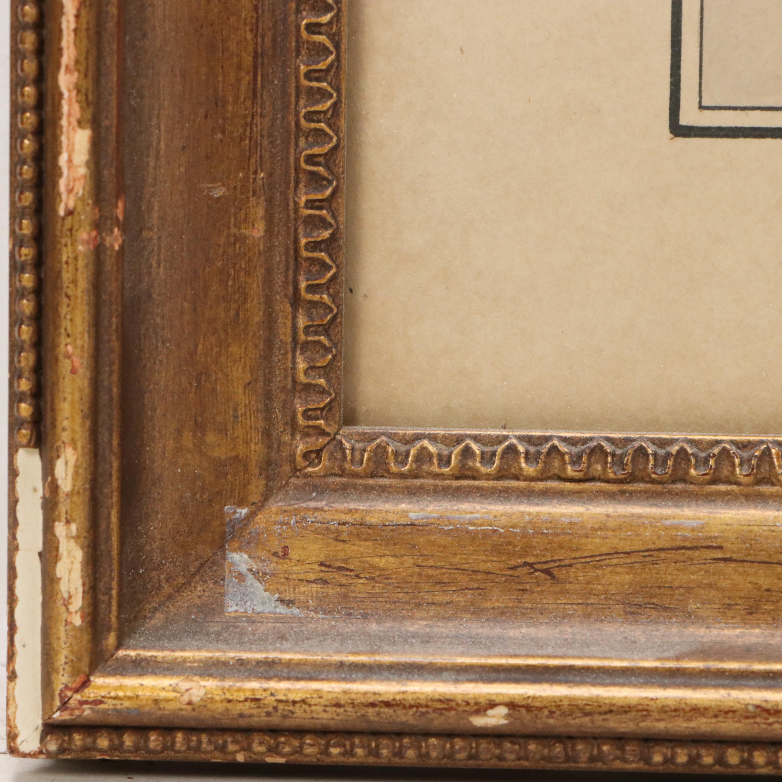 Sydney Ernest Wilson Mezzotint After George Morland "The Anglers' Repast"