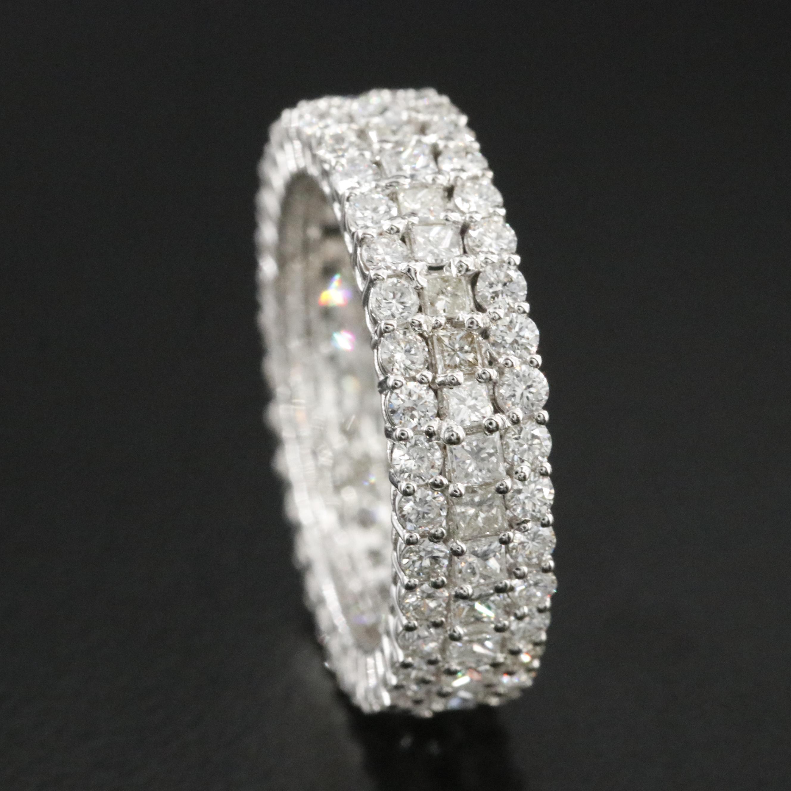 14K 2.68 CTW Diamond Eternity Band