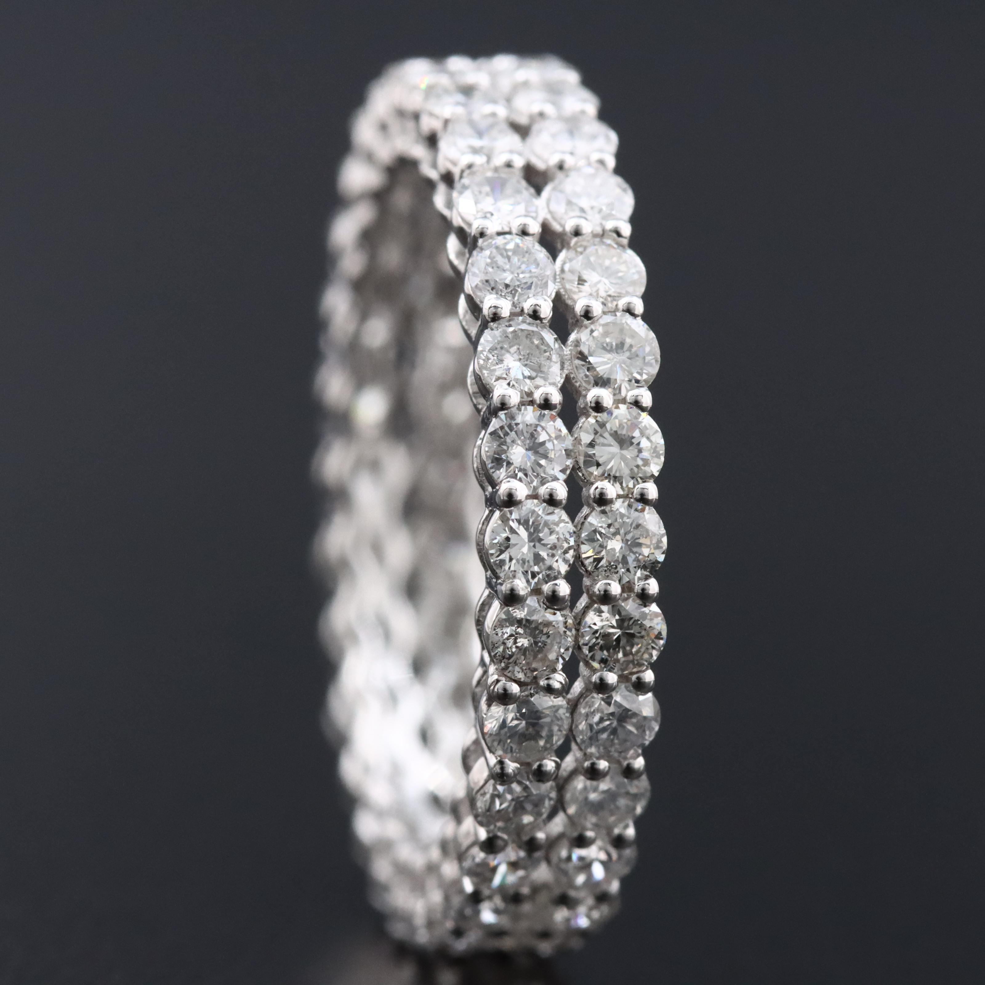 14K 2.43 CTW Diamond Eternity Band