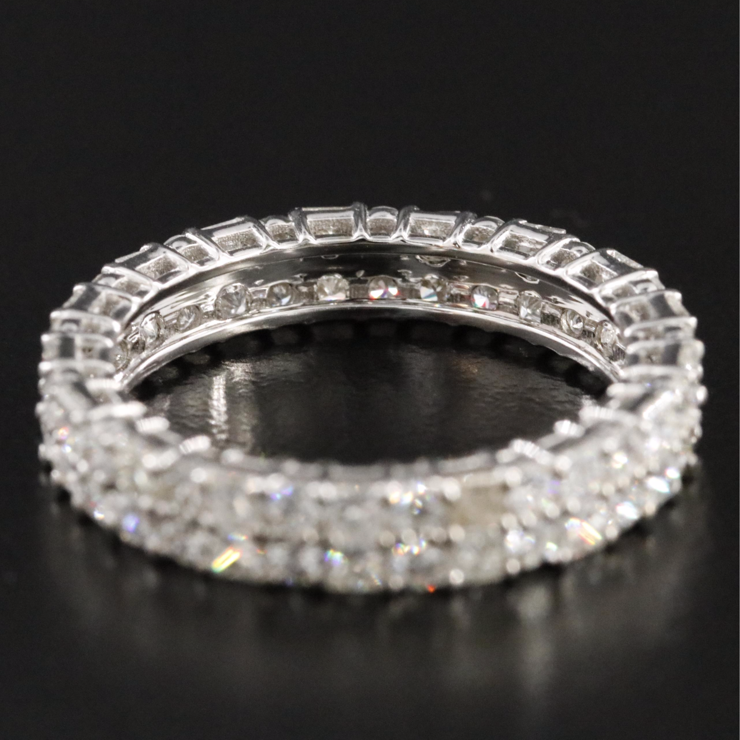 14K 2.06 CTW Diamond Eternity Band