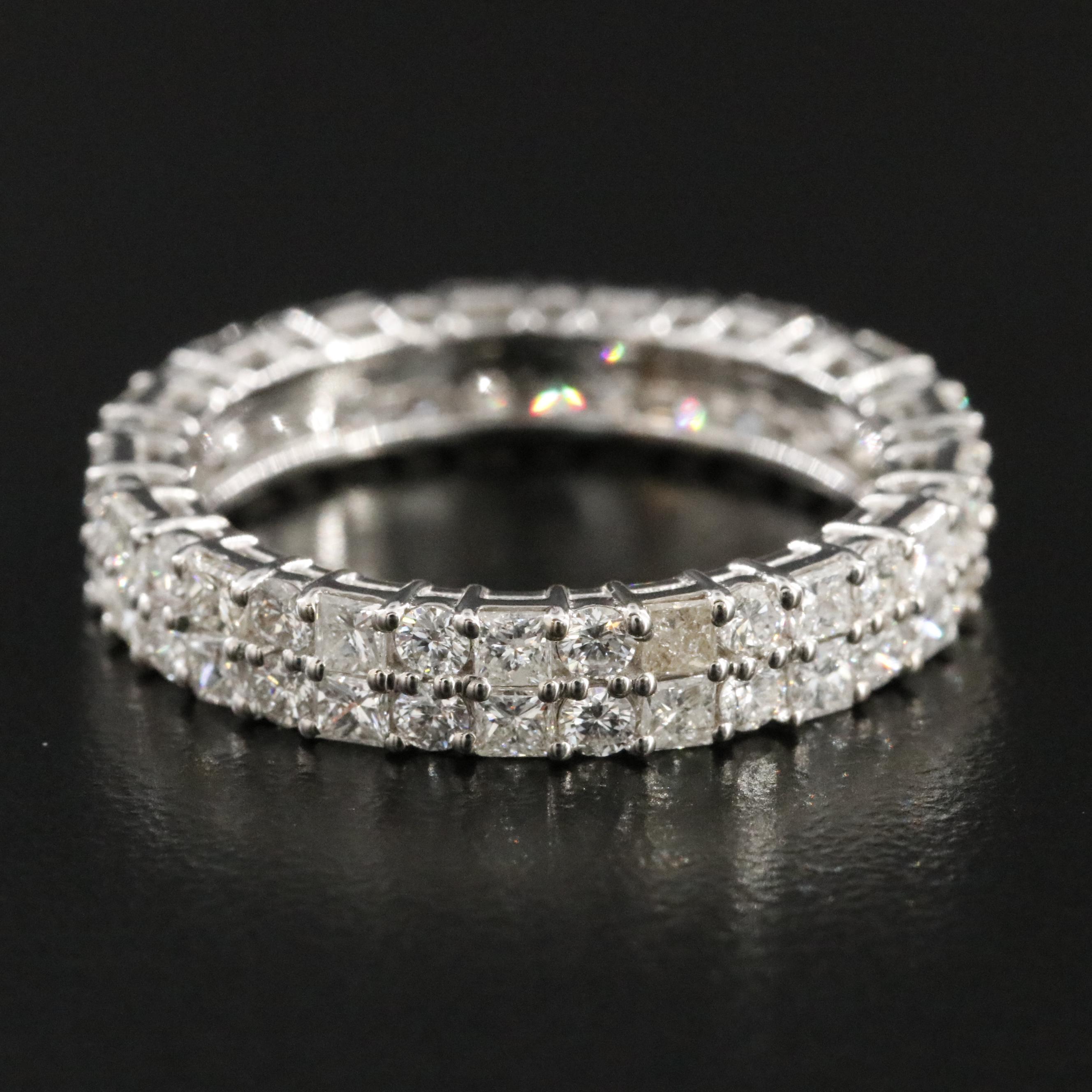 14K 2.06 CTW Diamond Eternity Band