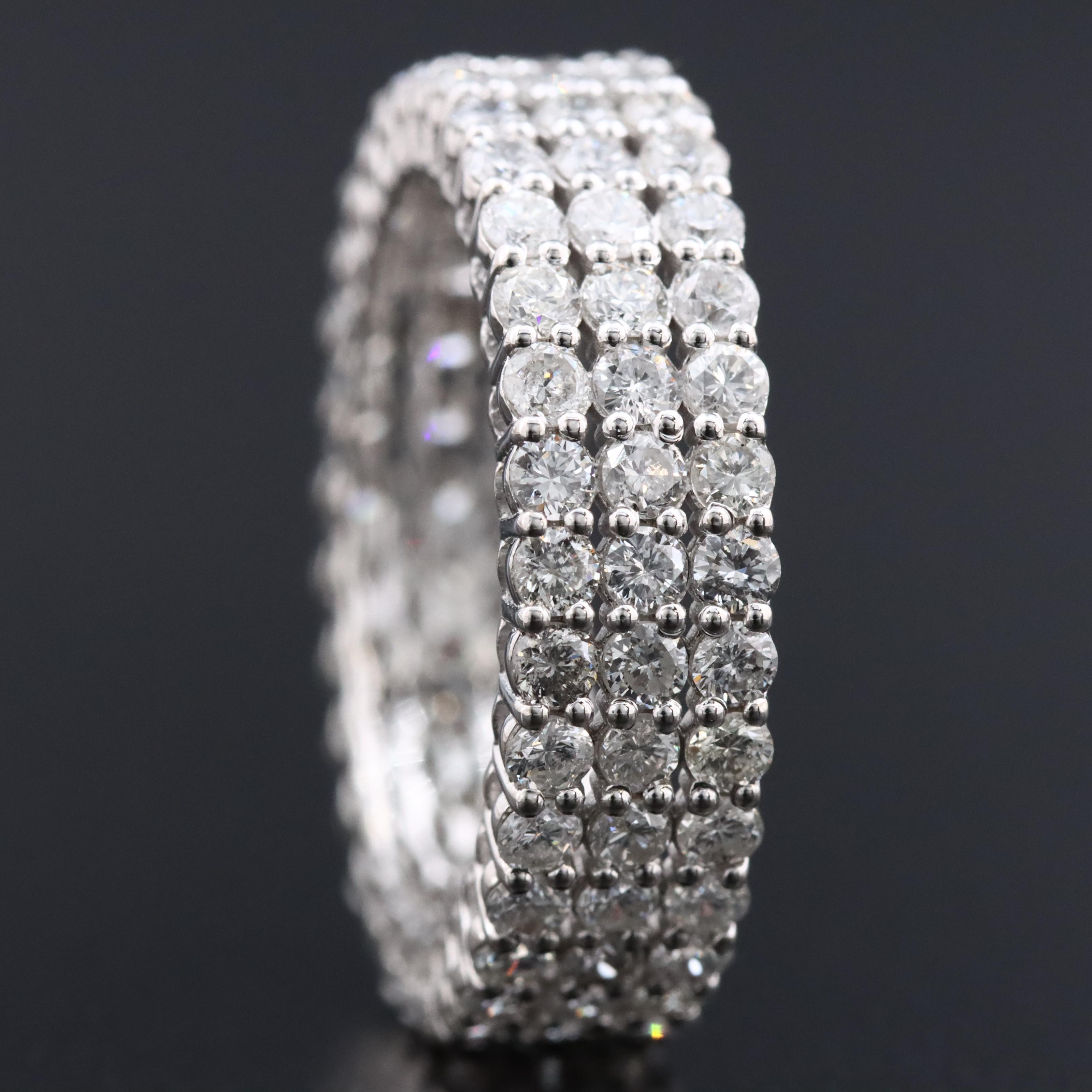 14K 2.80 CTW Diamond Eternity Band