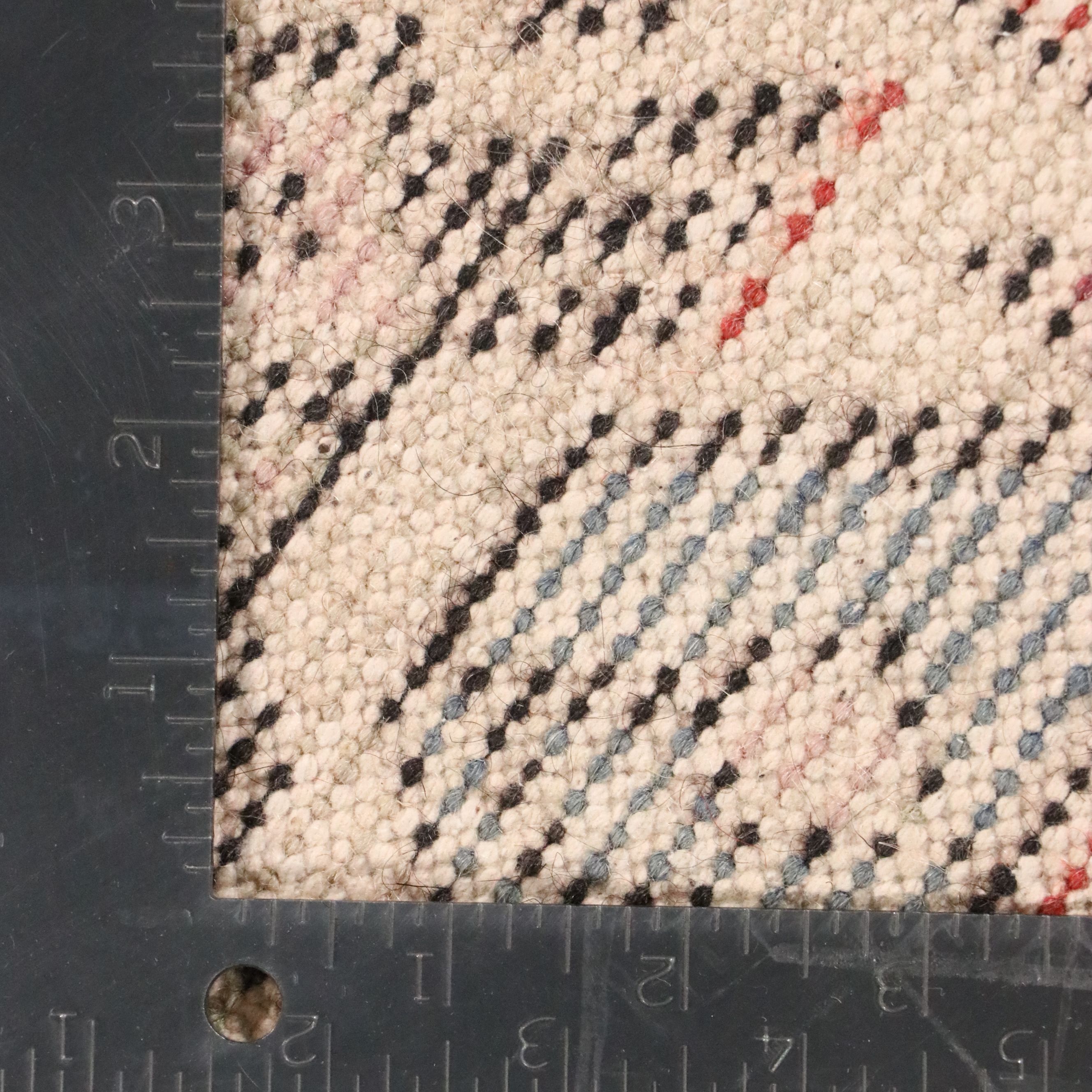 1'6 x 2'7 Hand-Knotted Turkish Anatolian Accent Rug