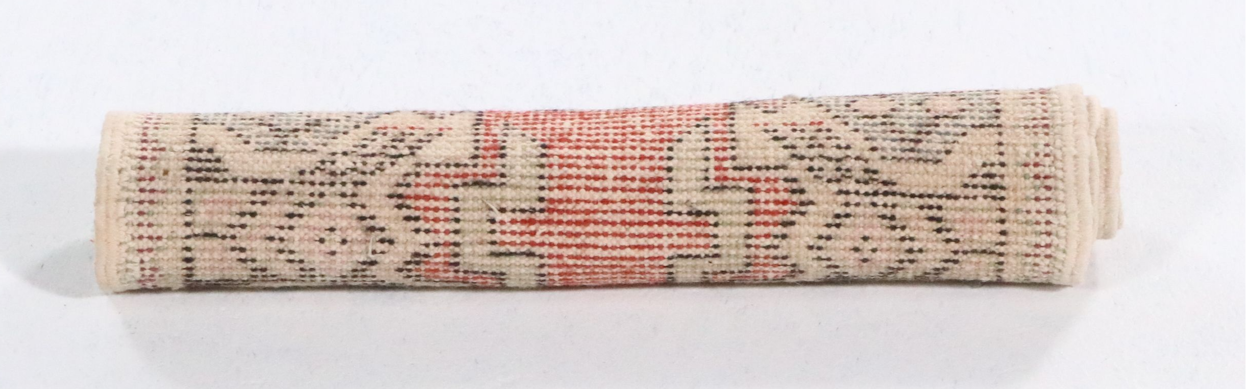 1'6 x 2'7 Hand-Knotted Turkish Anatolian Accent Rug