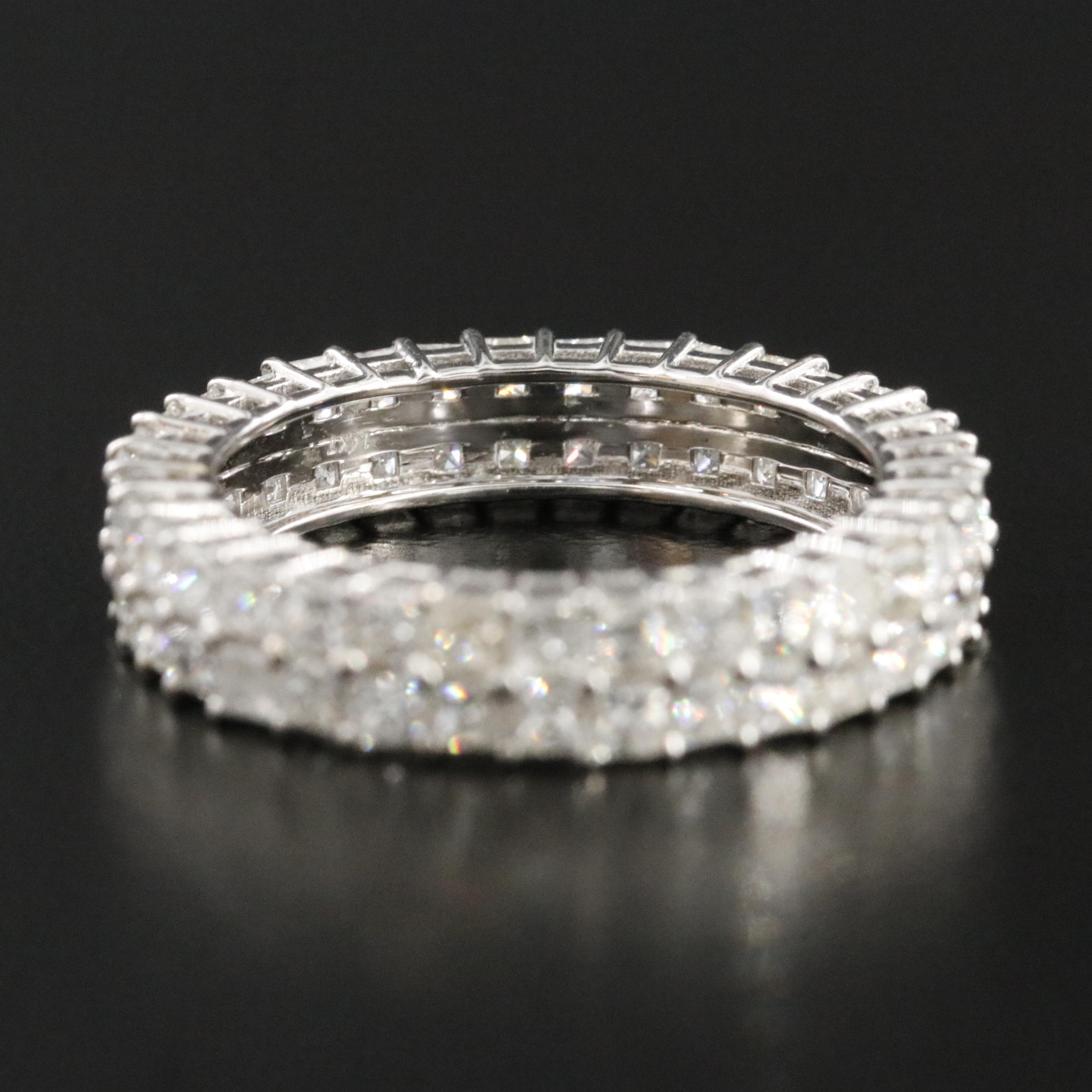 14K 2.71 CTW Diamond Eternity Band