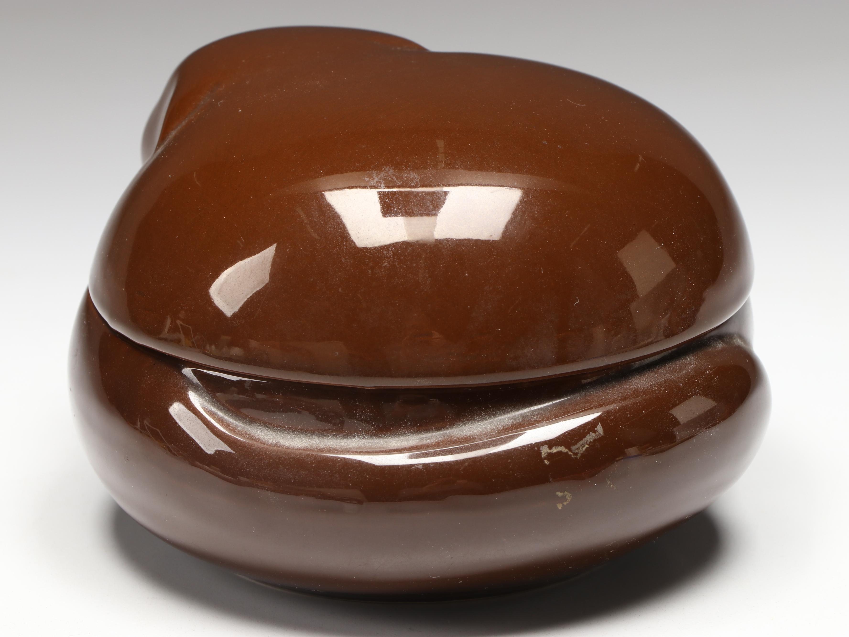 Tiffany & Co. Japanese Style Sleeping Cat Ceramic Box