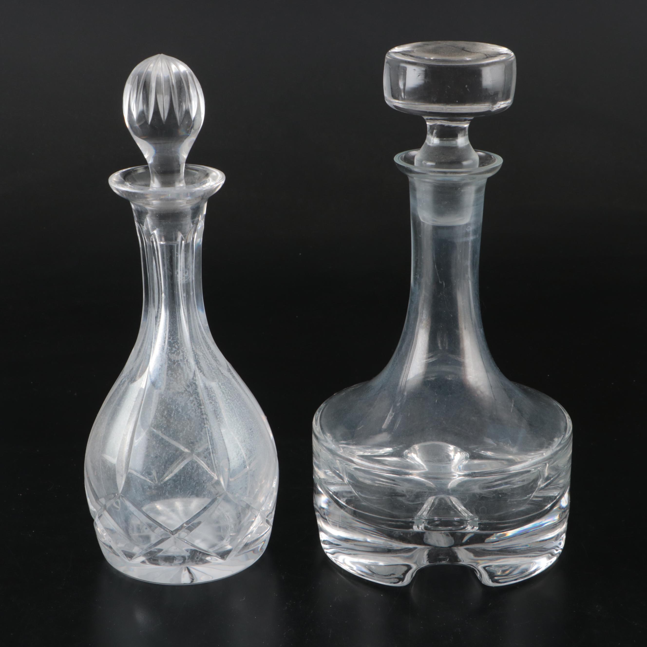 Krosno and Other Crystal Decanters