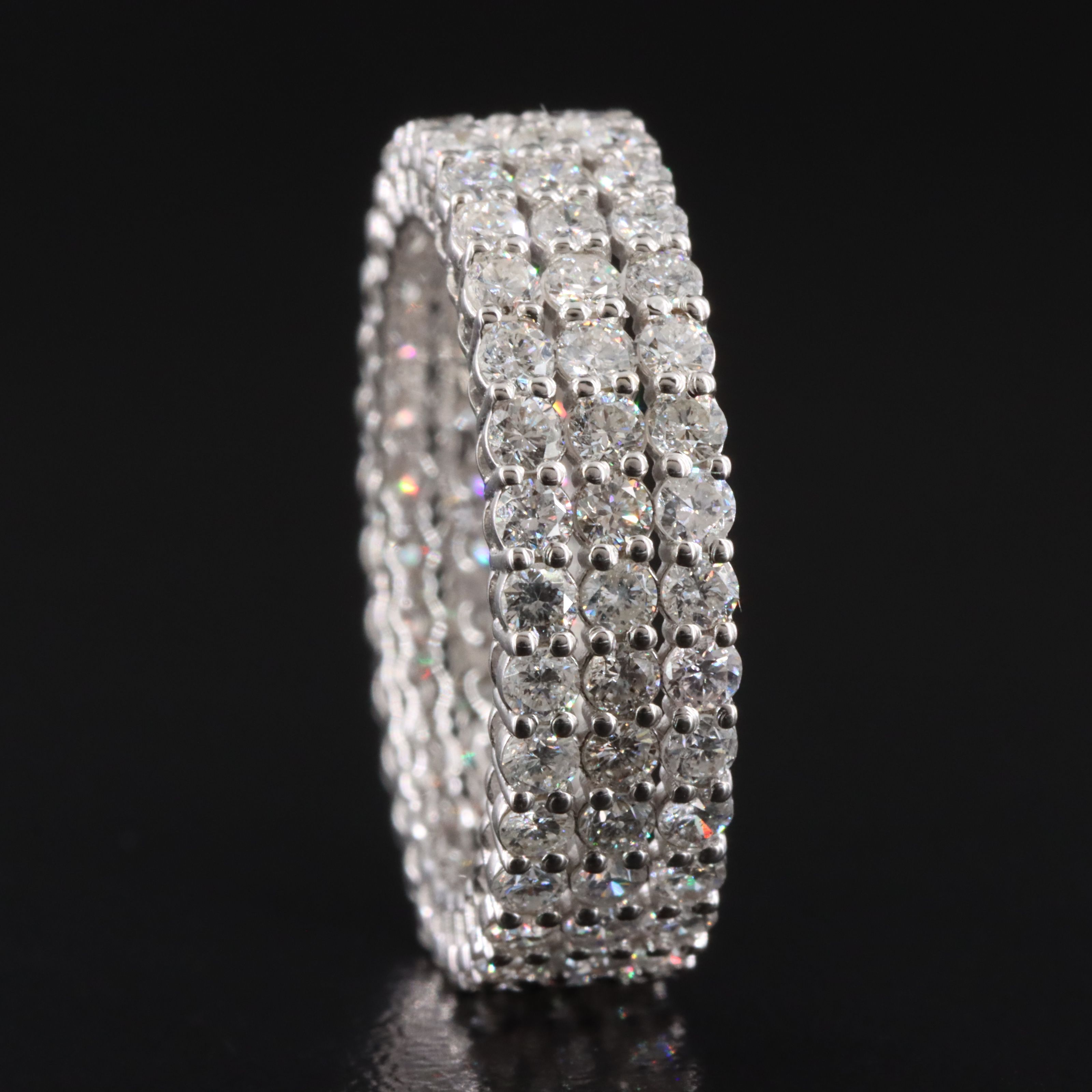 14K 2.85 CTW Diamond Eternity Band