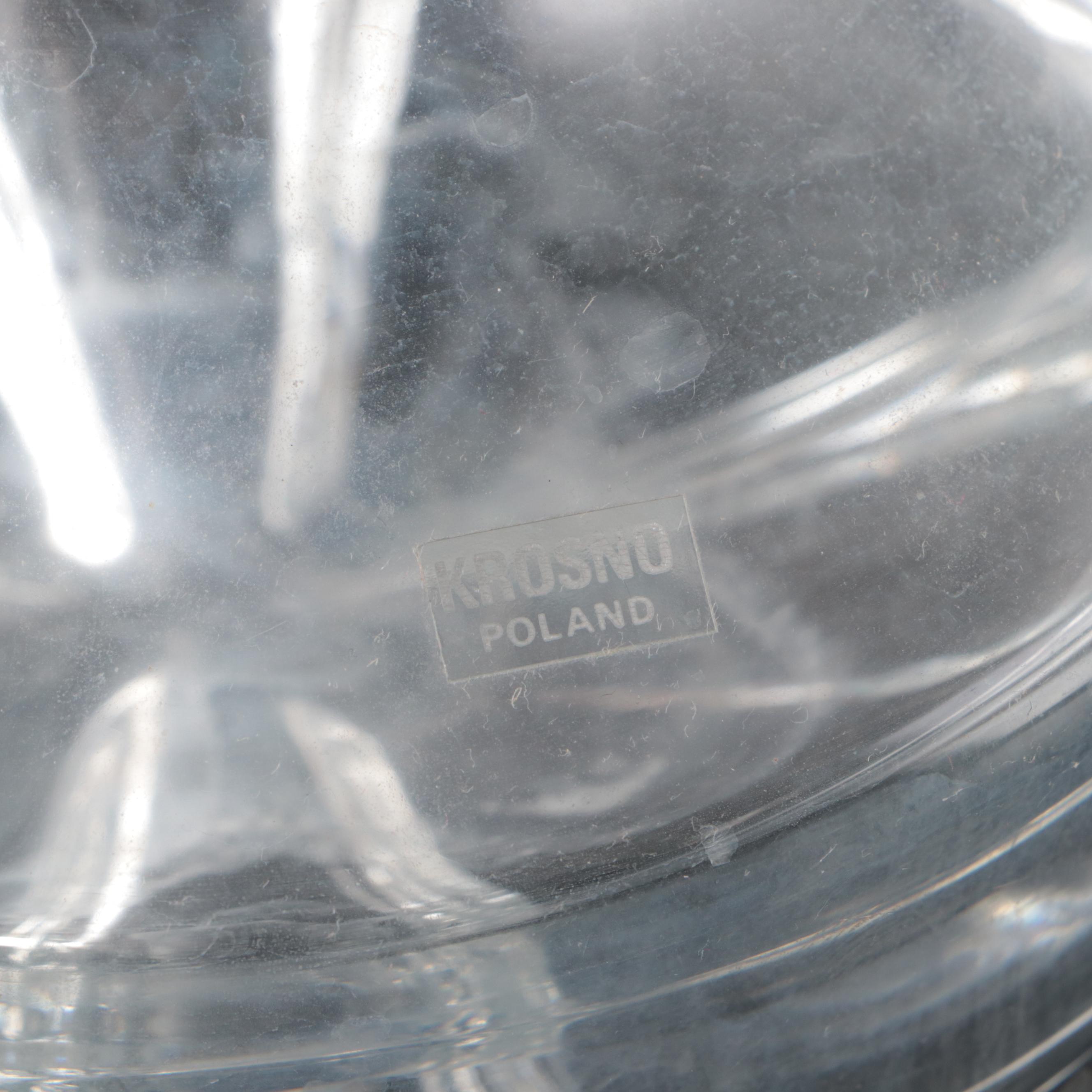 Krosno and Other Crystal Decanters