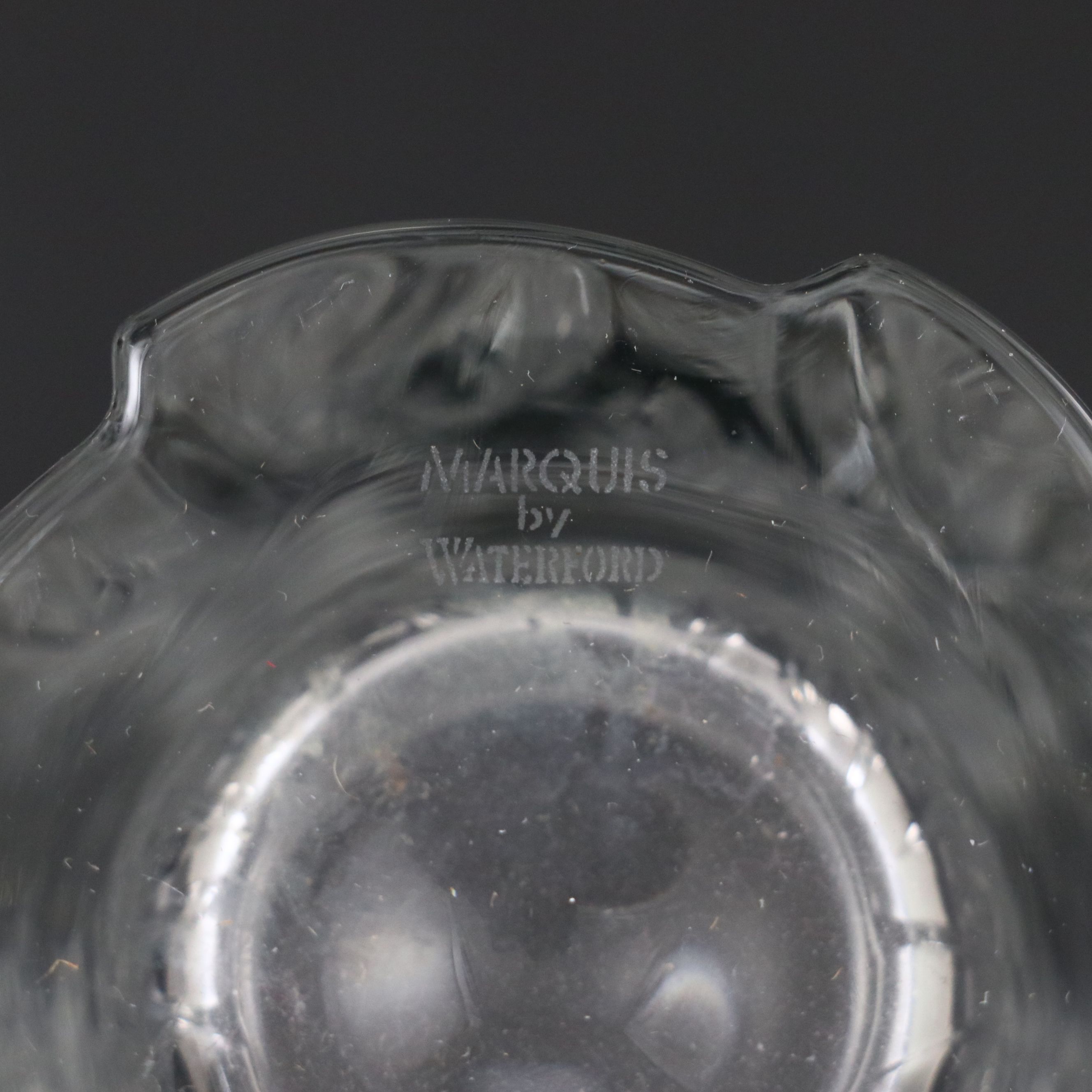 Marquis by Waterford "Canterbury" and "Rose Garden" Crystal Vases