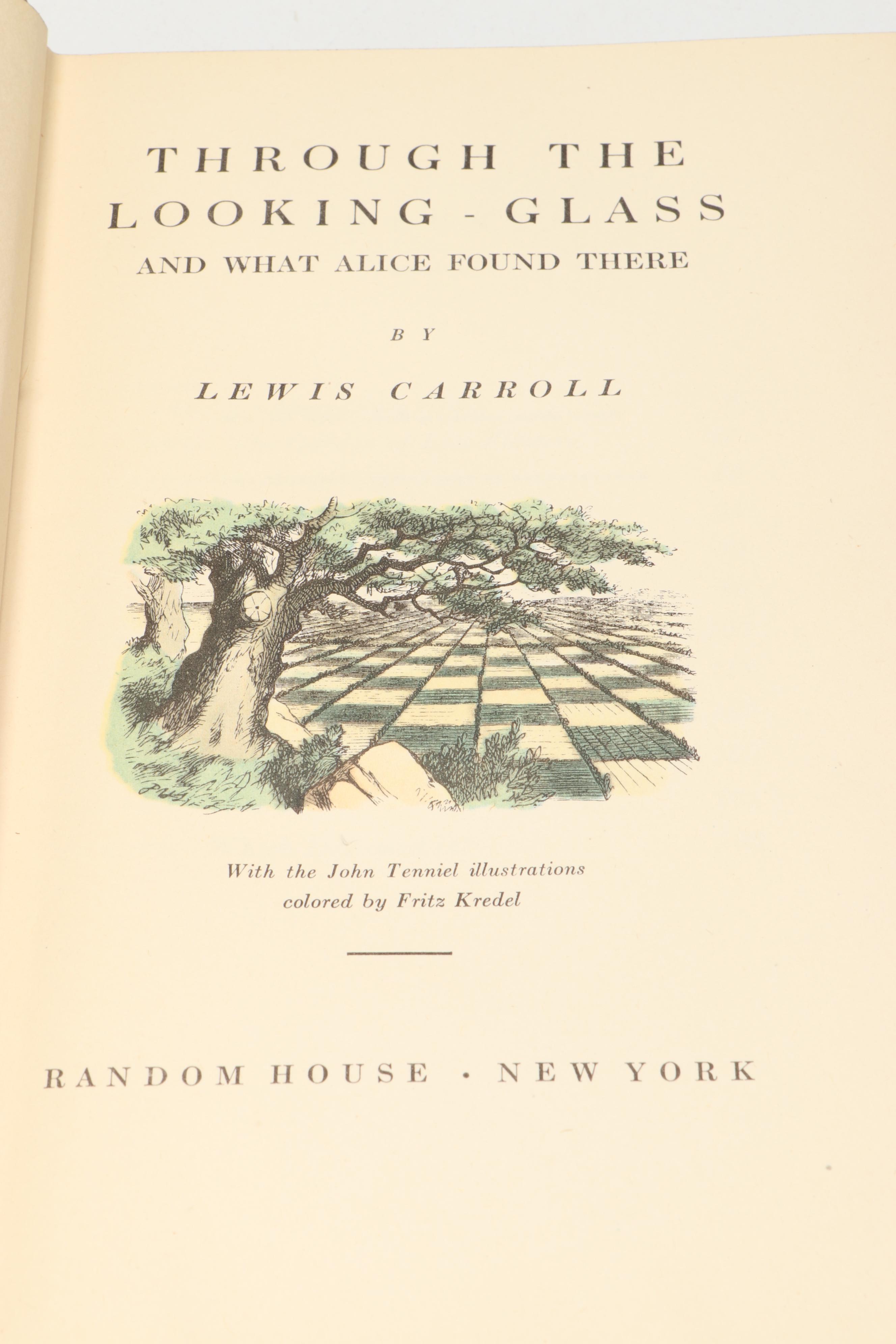 Illustrated "Alice in Wonderland" and "Through the Looking-Glass" Box Set, 1946