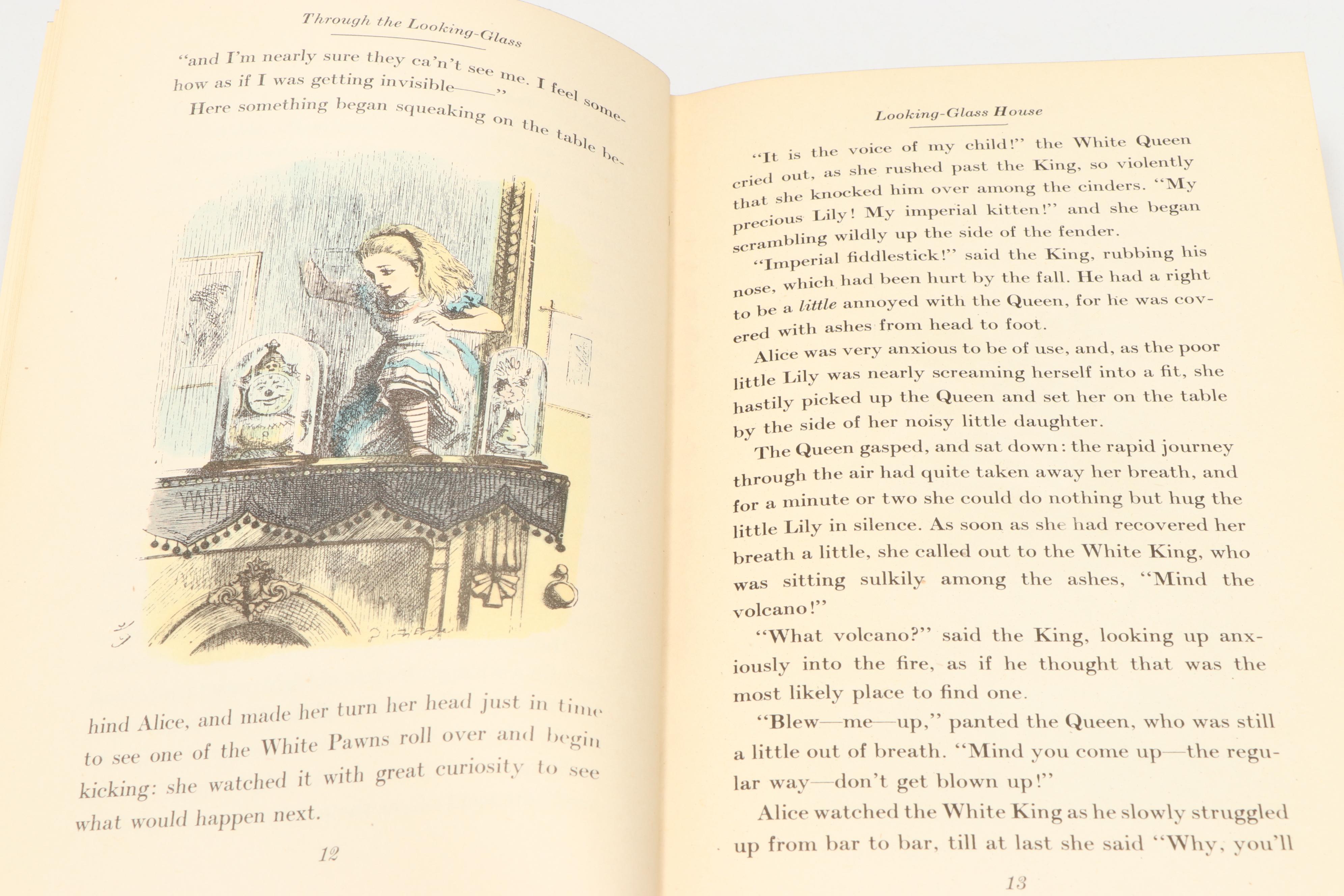 Illustrated "Alice in Wonderland" and "Through the Looking-Glass" Box Set, 1946