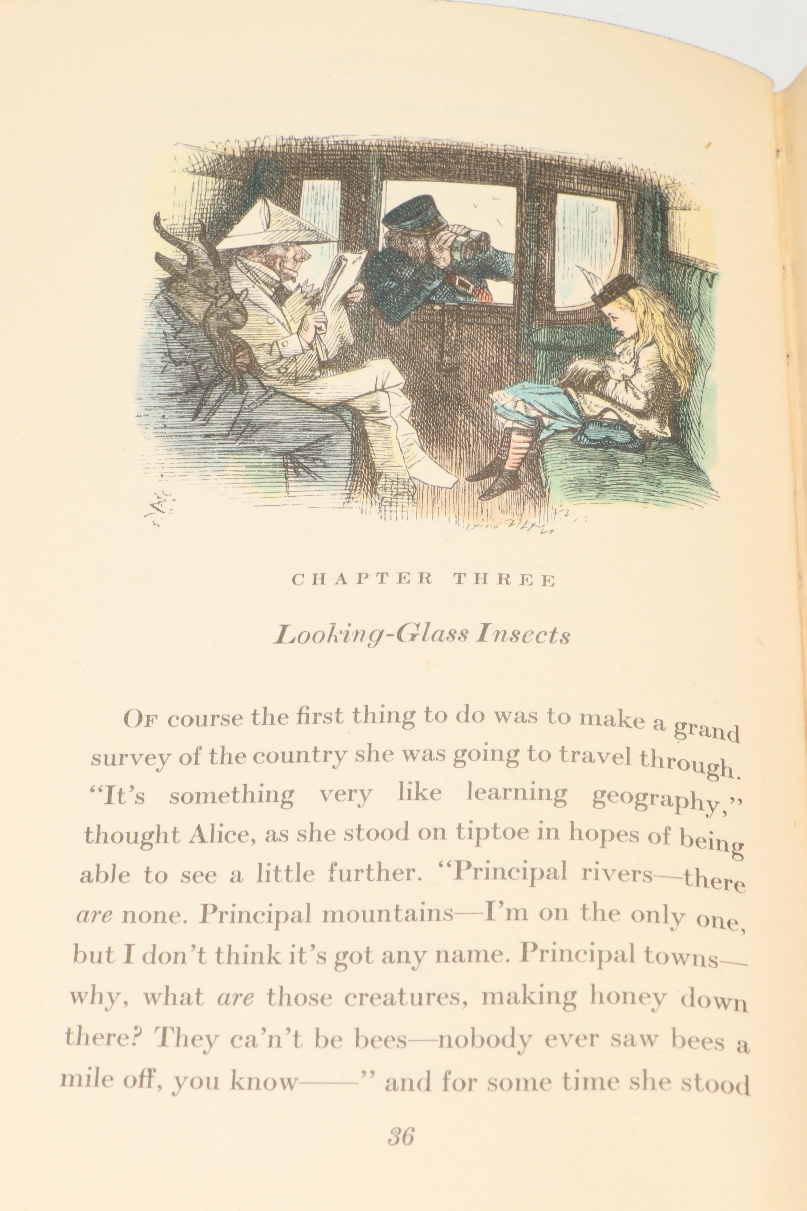 Illustrated "Alice in Wonderland" and "Through the Looking-Glass" Box Set, 1946