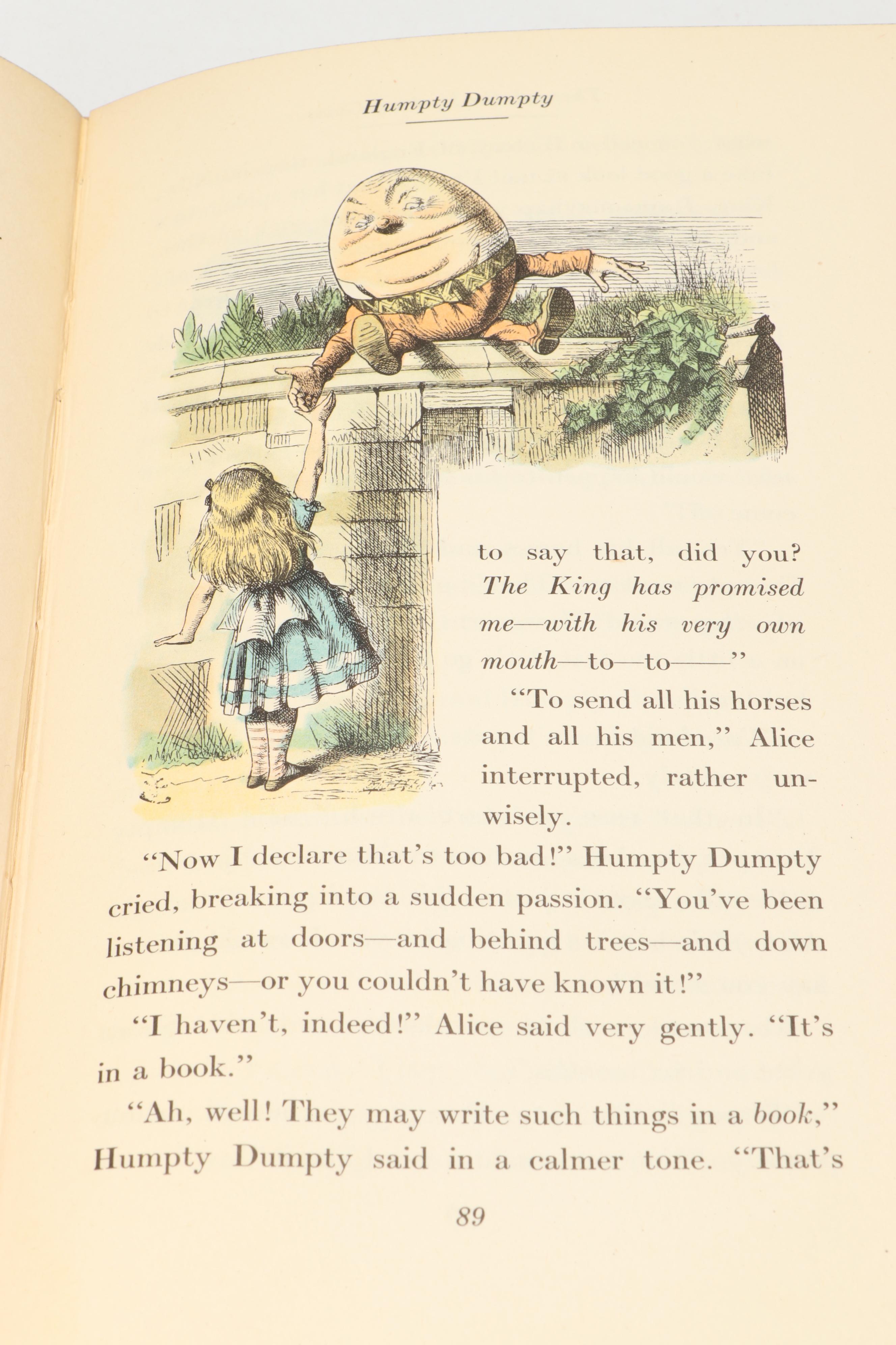 Illustrated "Alice in Wonderland" and "Through the Looking-Glass" Box Set, 1946