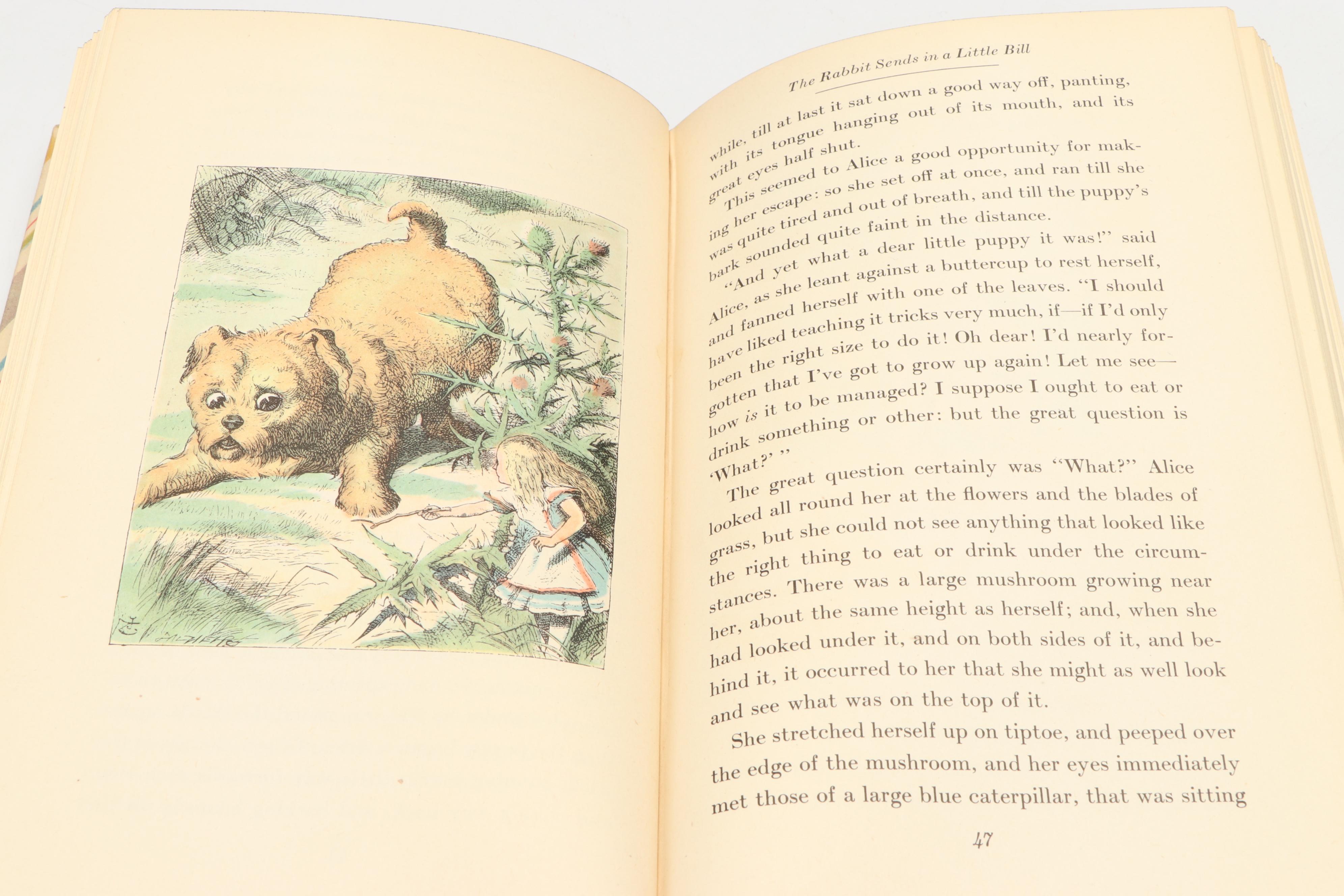 Illustrated "Alice in Wonderland" and "Through the Looking-Glass" Box Set, 1946