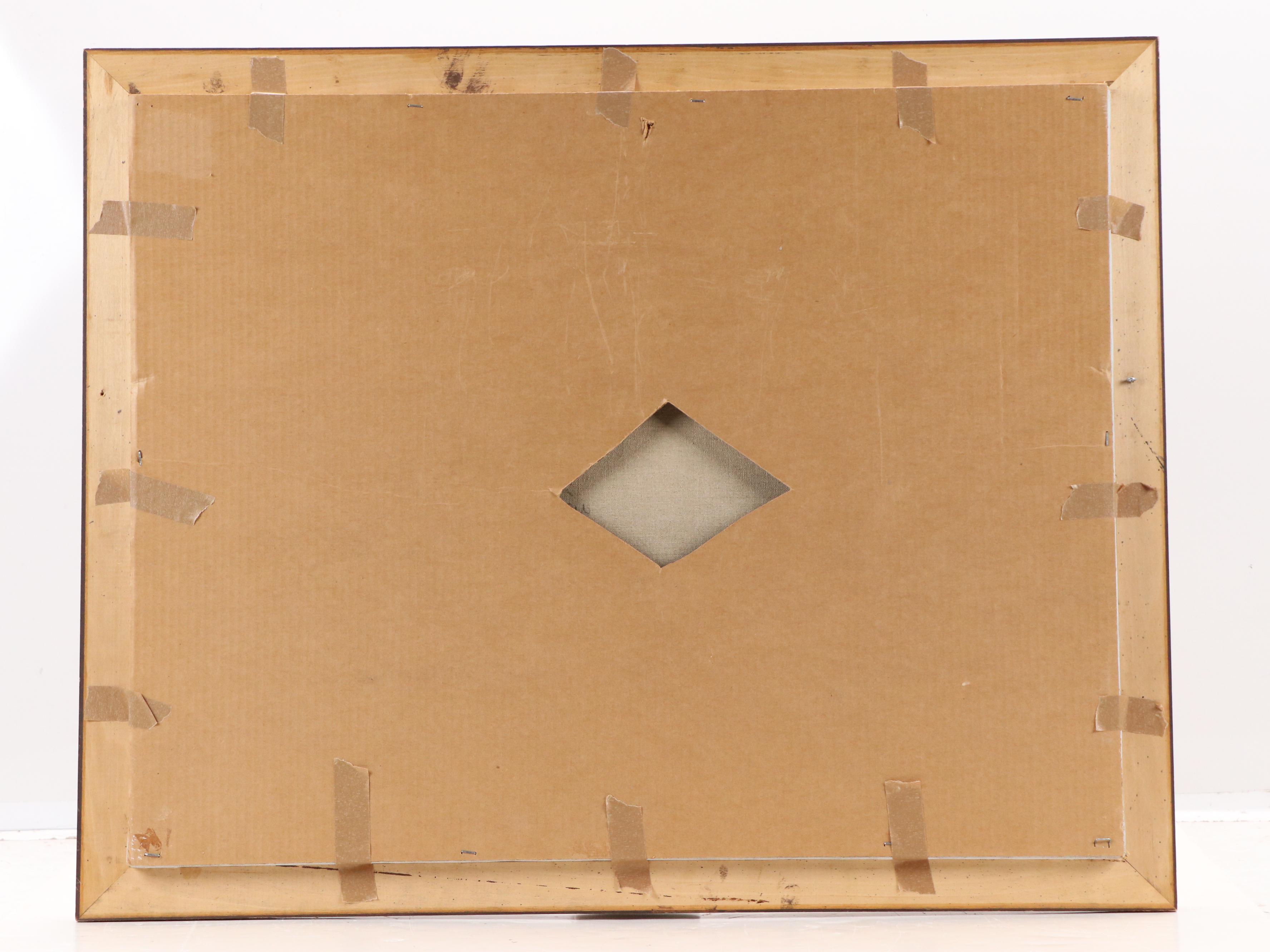 Judaica Still Life Scene Oil Painting, Mid-20th Century