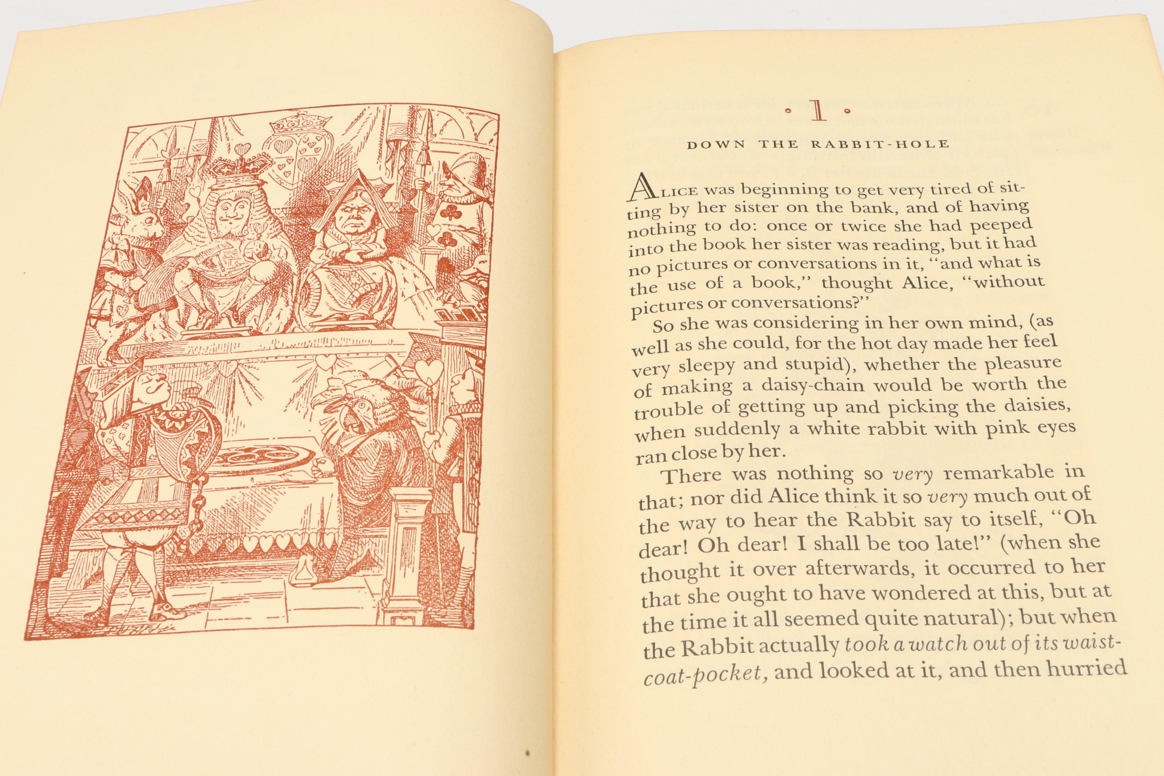 "Alice in Wonderland" and "Through the Looking-Glass" by Lewis Carroll