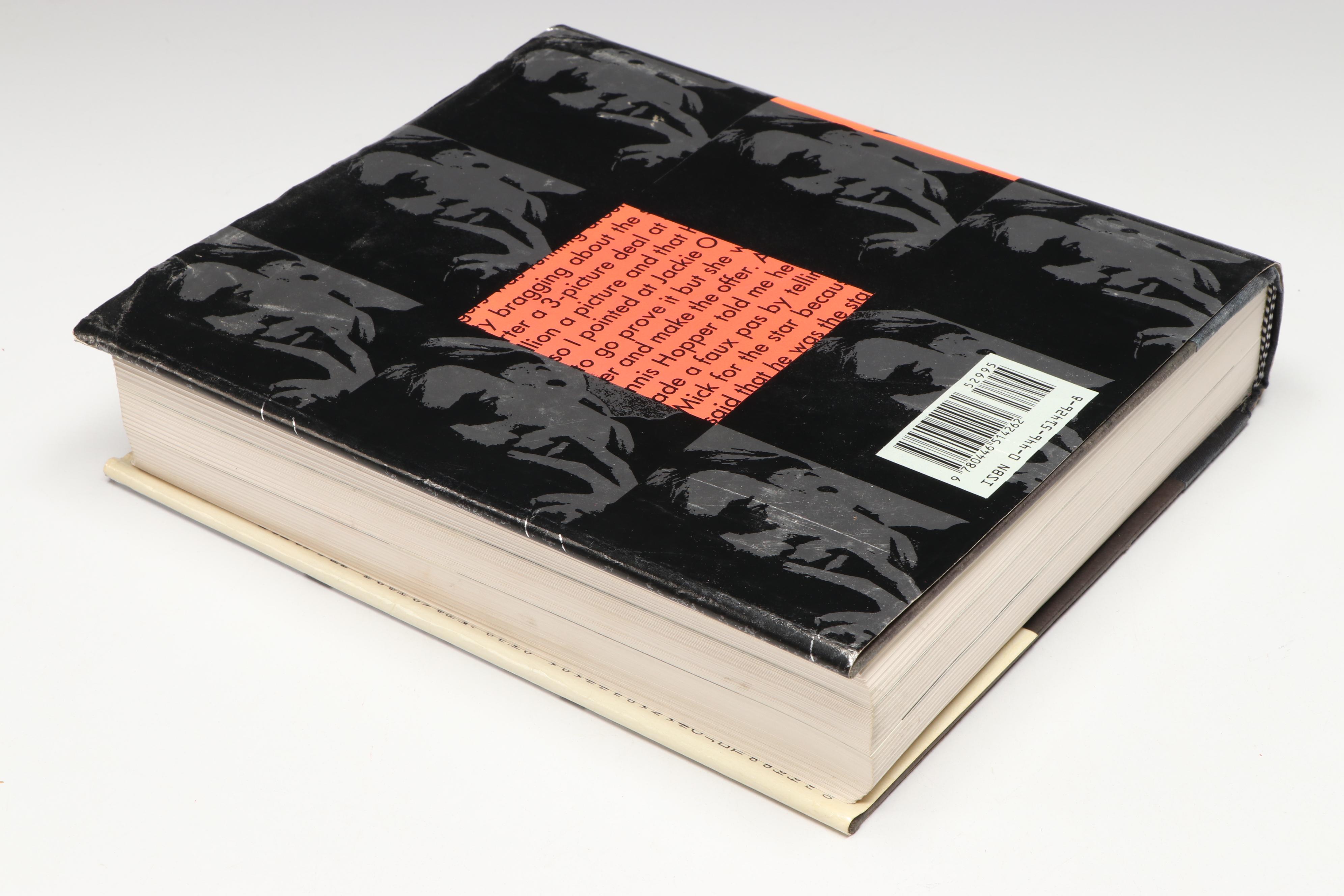 First Printing "The Andy Warhol Diaries" Edited by Pat Hackett, 1989