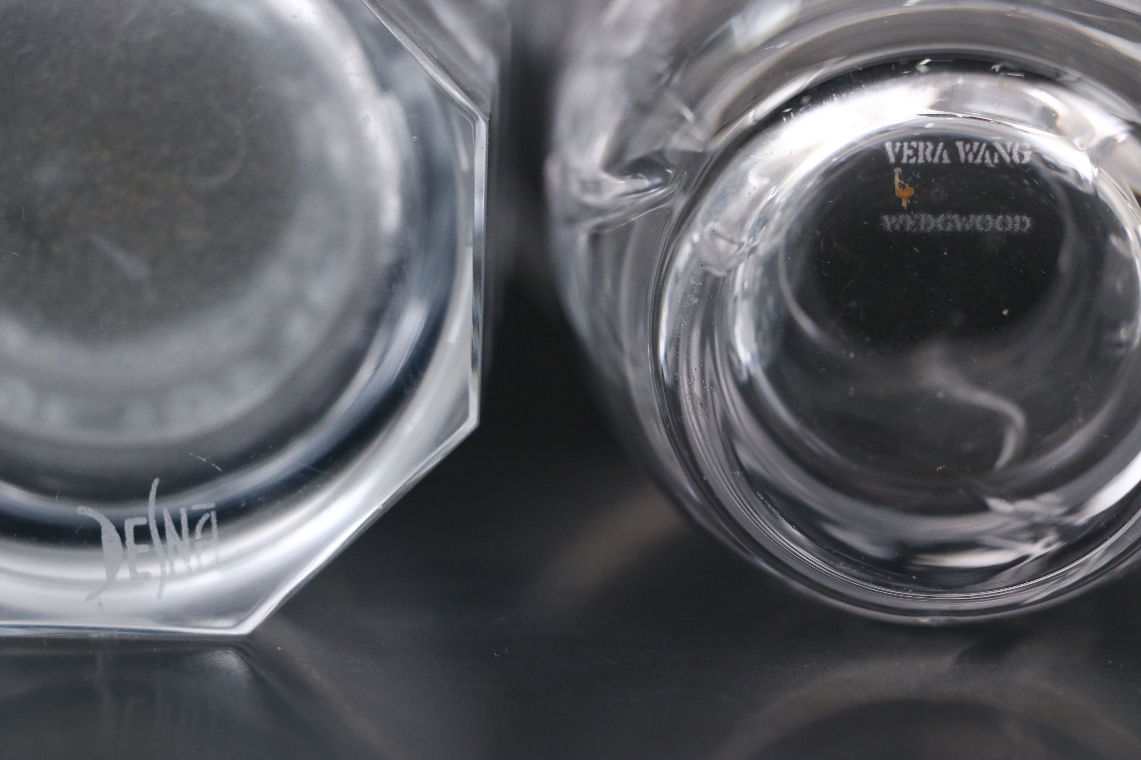 Baccarat Crystal Bowl, Marquis Crystal Desk Clock, and More Crystal Décor