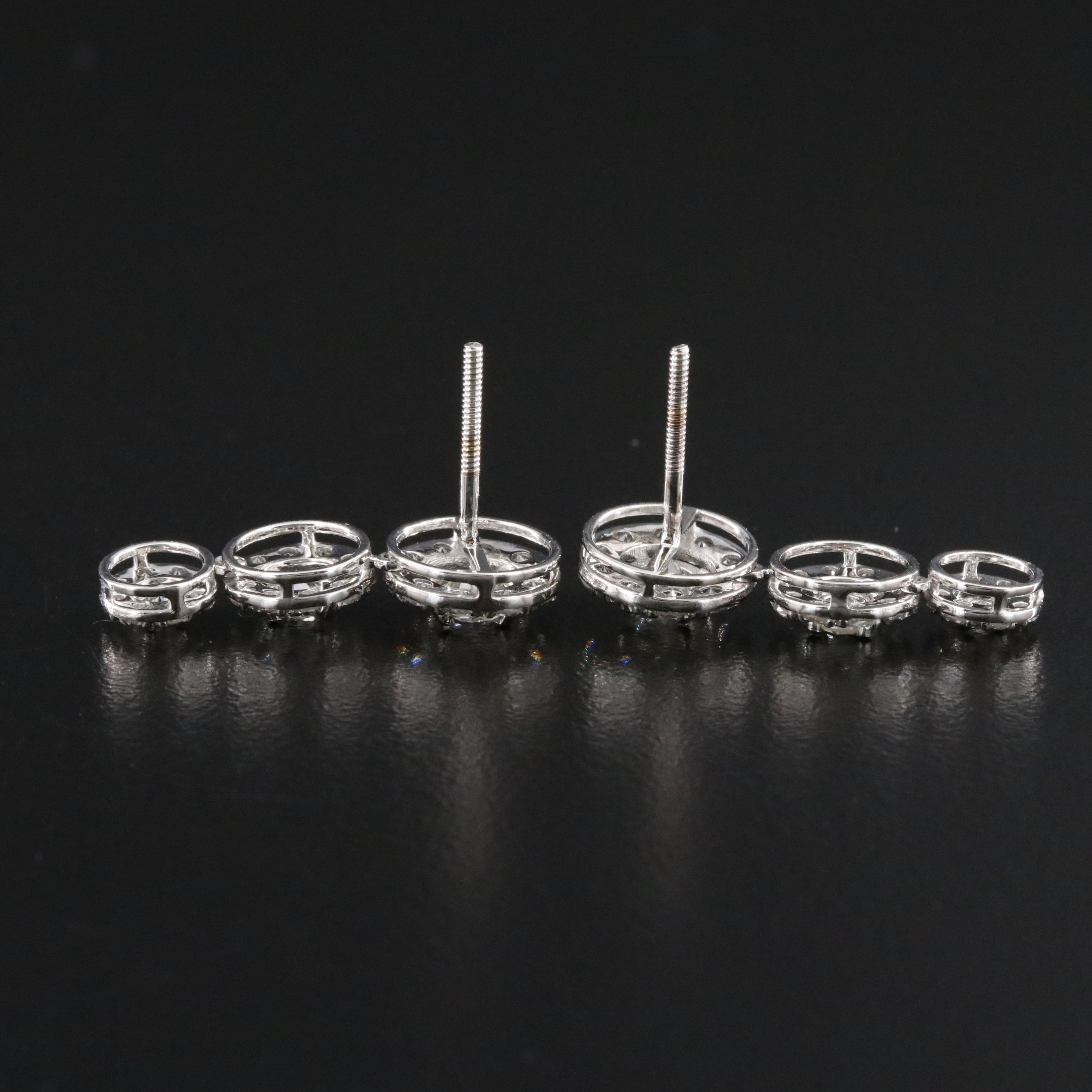 14K 2.26 CTW Diamond Earrings