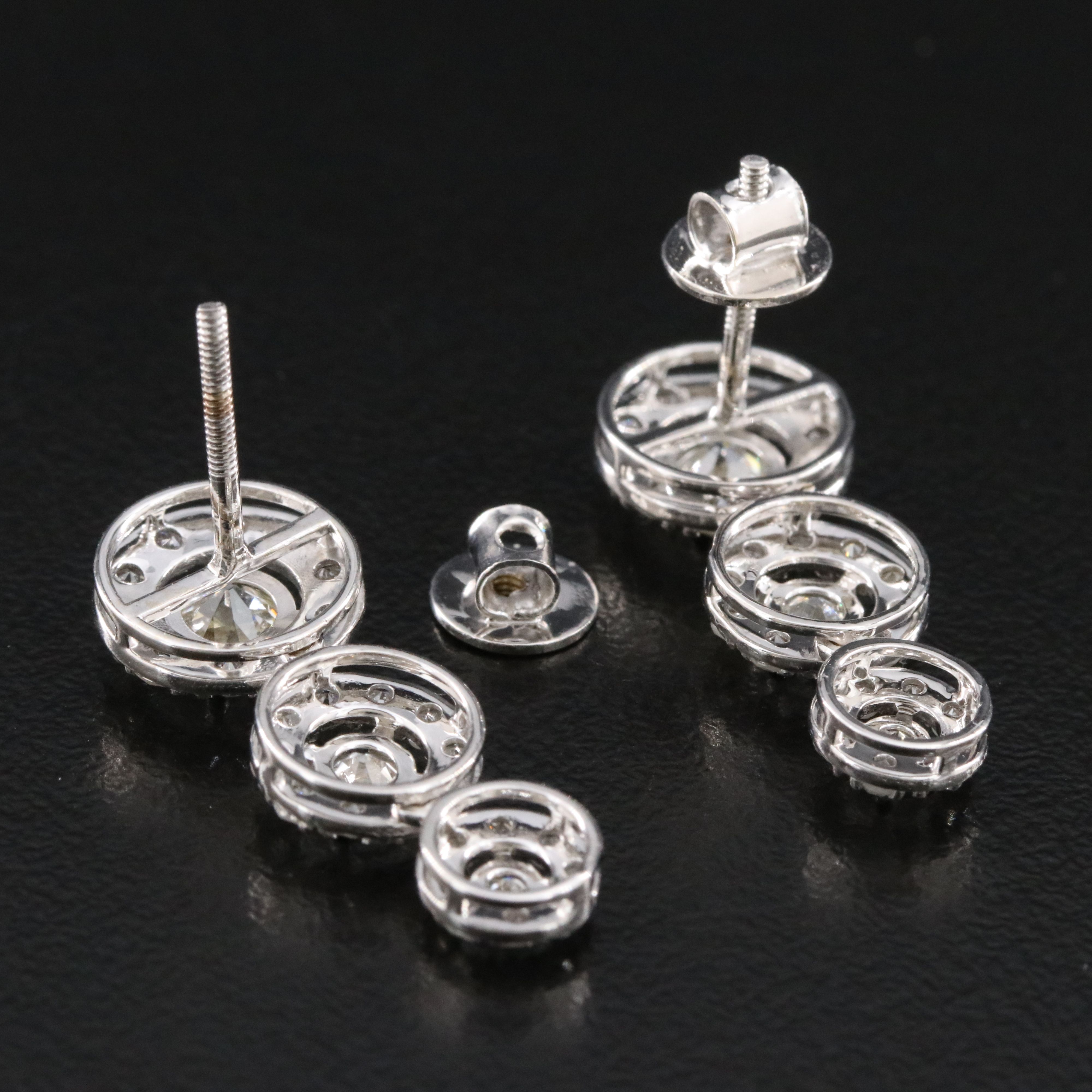 14K 2.26 CTW Diamond Earrings