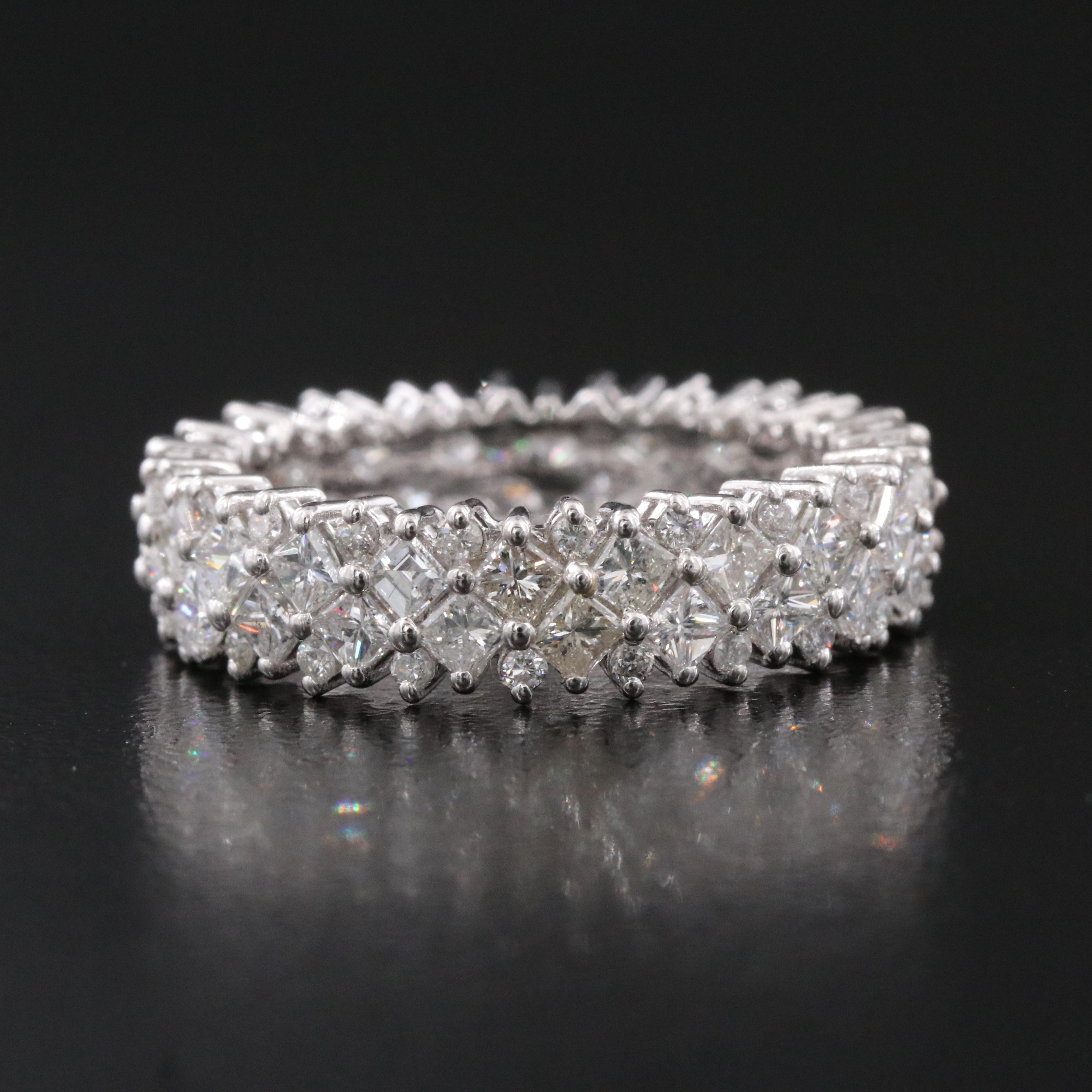 14K 2.80 CTW Diamond Eternity Band