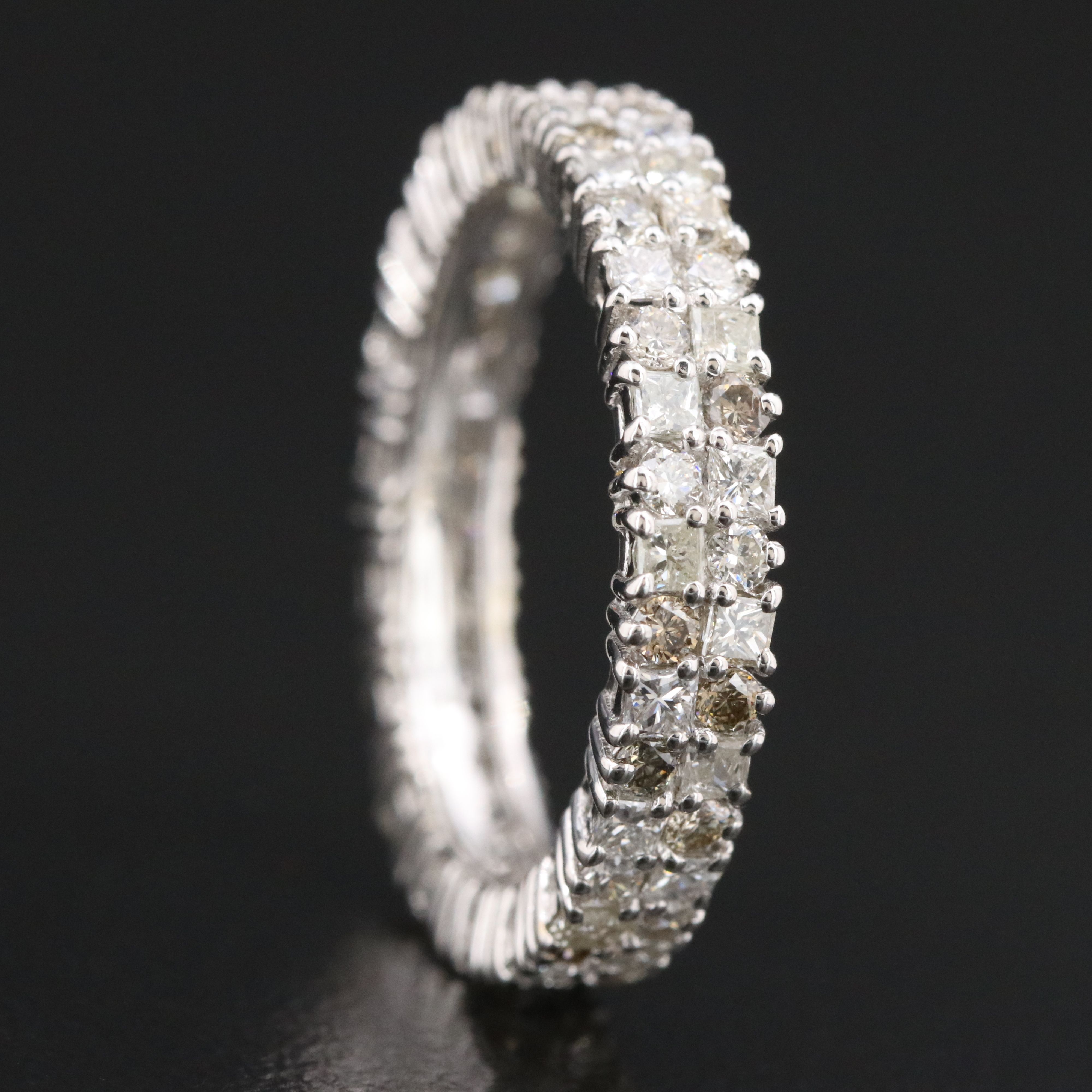 14K 1.76 CTW Diamond Eternity Band