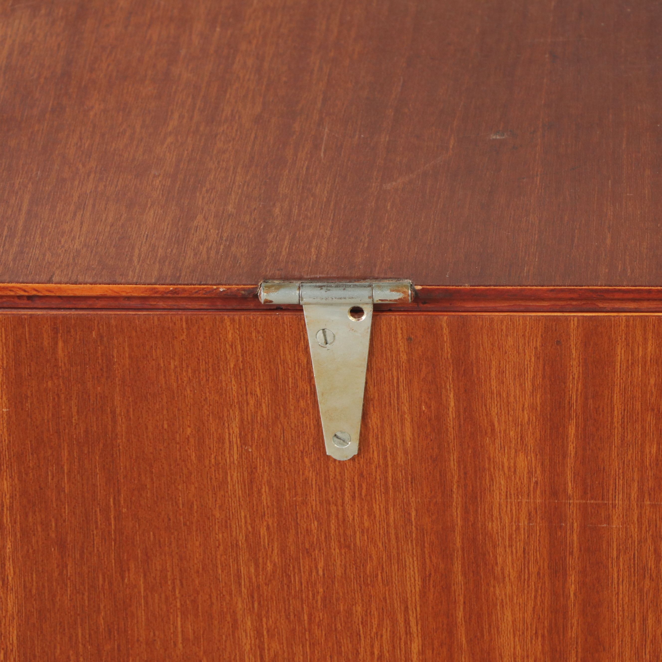 Danish Modern Style Teak Trunk, Mid to Late 20th Century