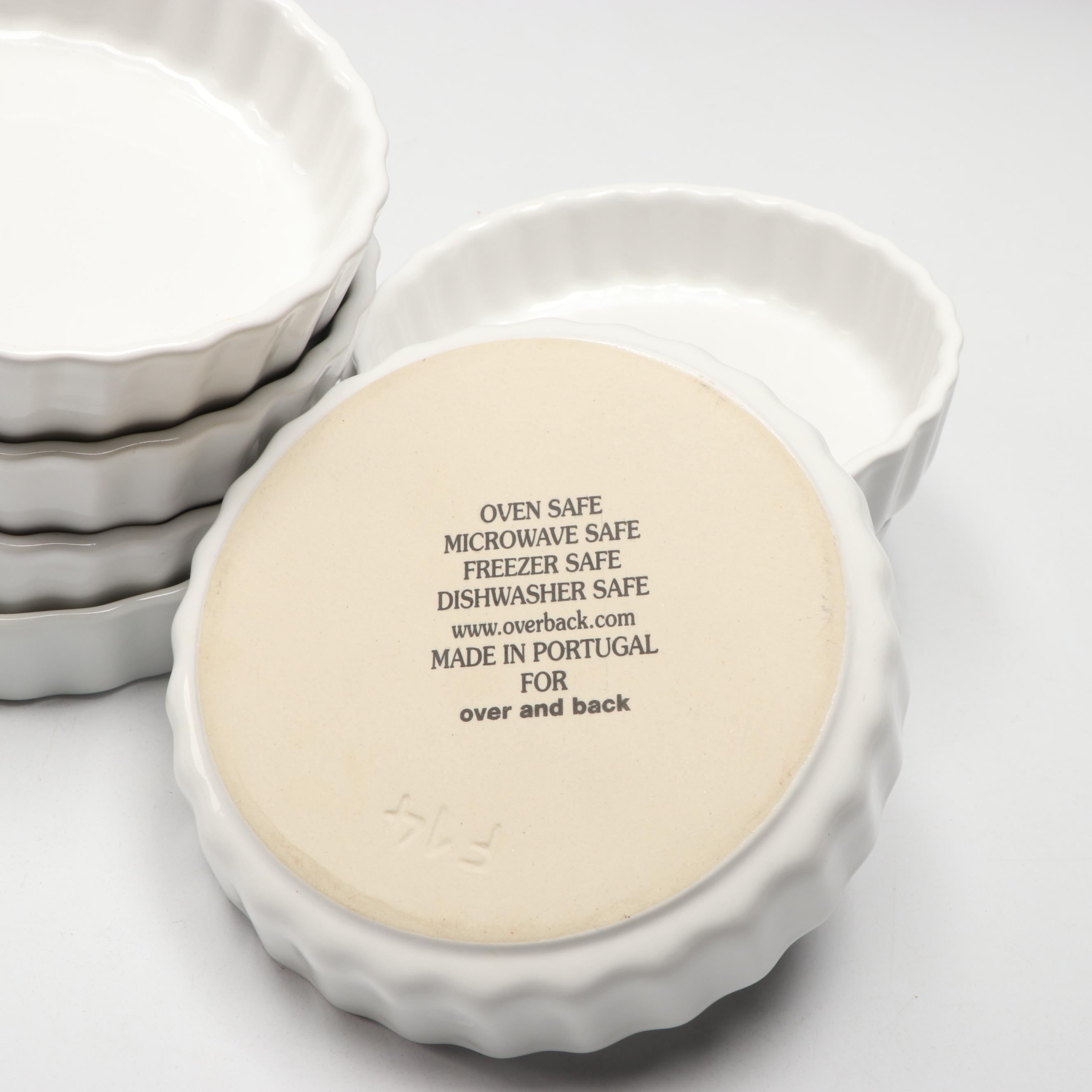 Pillivuyt Ramekins with Other Bakeware and Serving Pieces