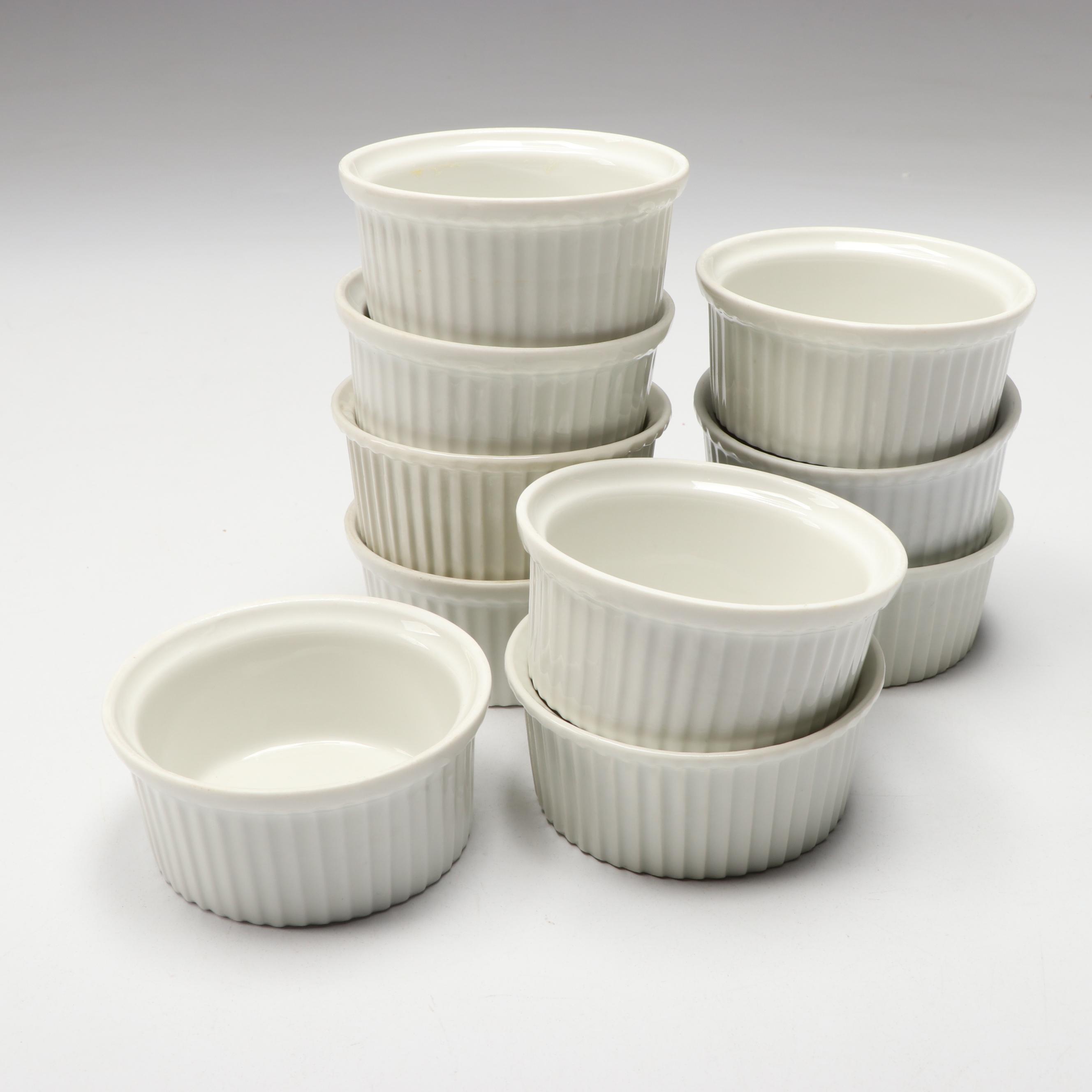 Pillivuyt Ramekins with Other Bakeware and Serving Pieces