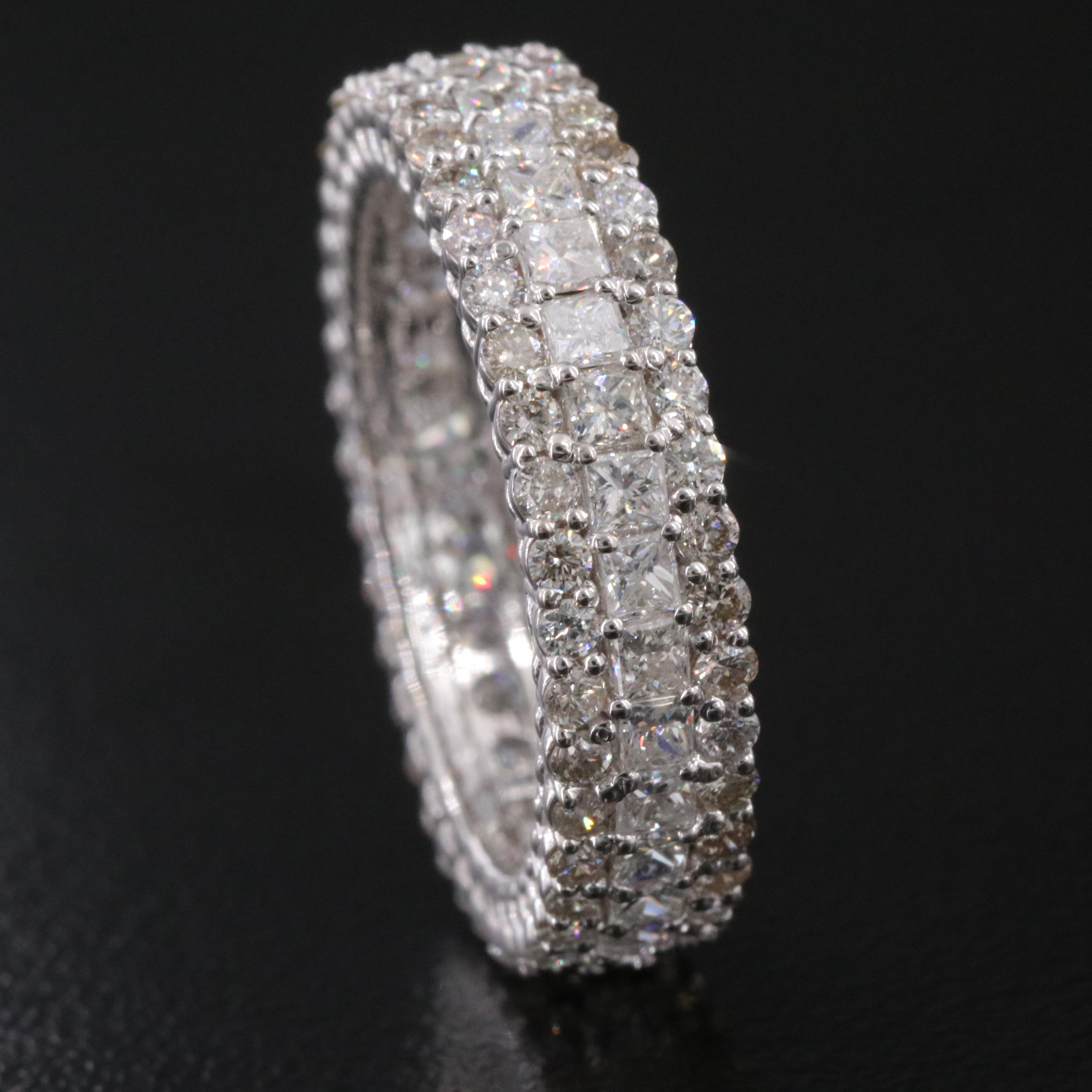 14K 2.48 CTW Diamond Eternity Band