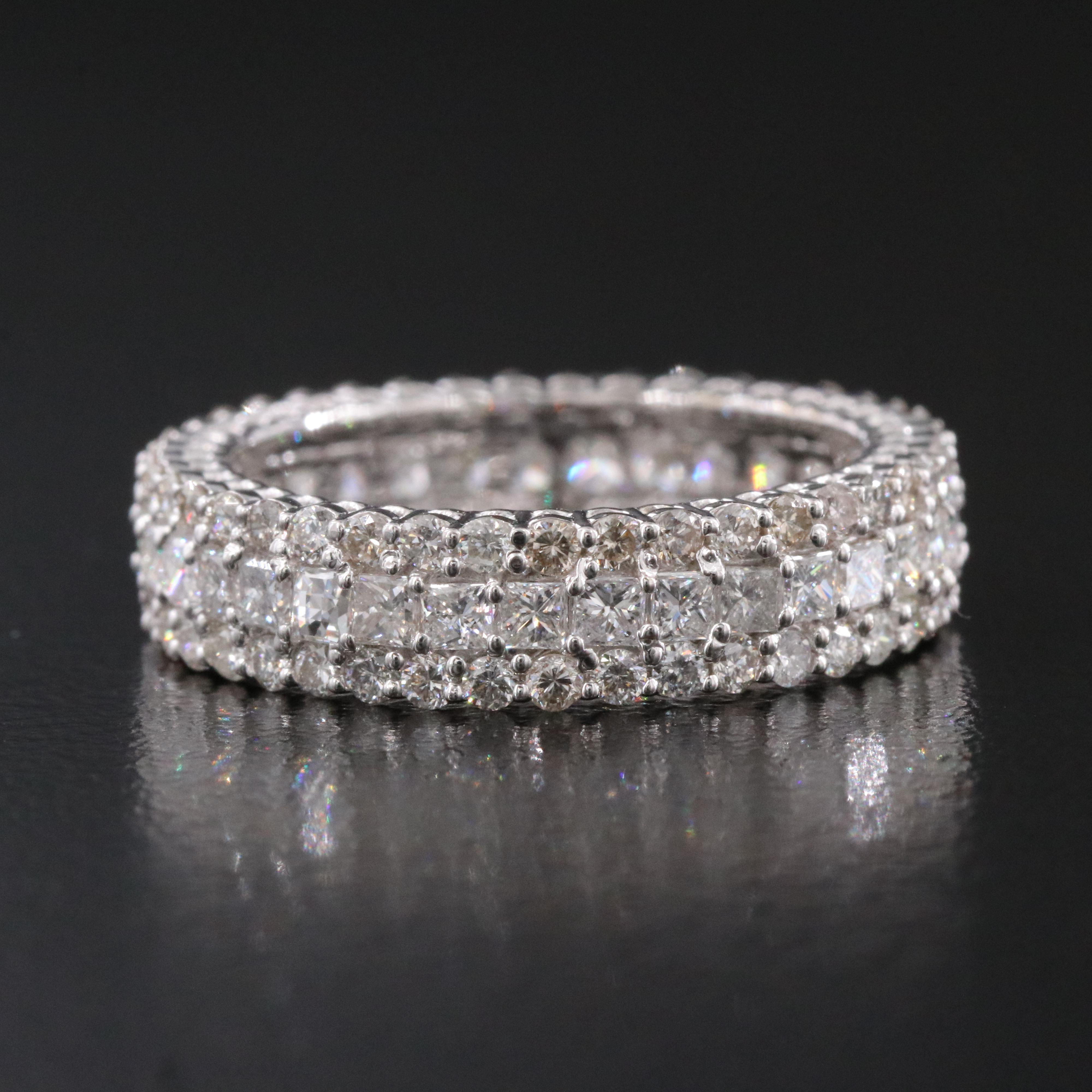 14K 2.48 CTW Diamond Eternity Band