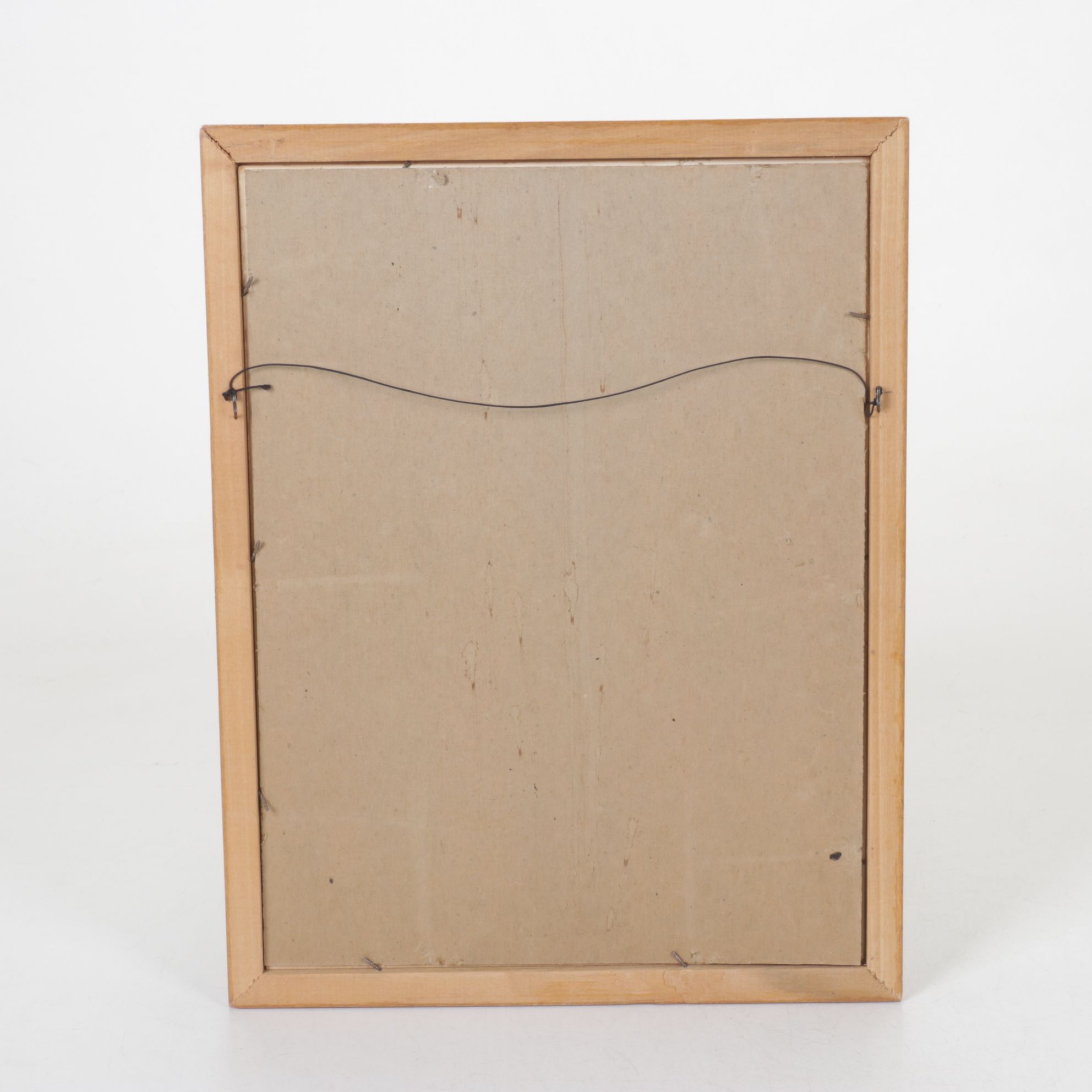 Alfredo Navarro España Stylized Acrylic Painting of Figures, 1950