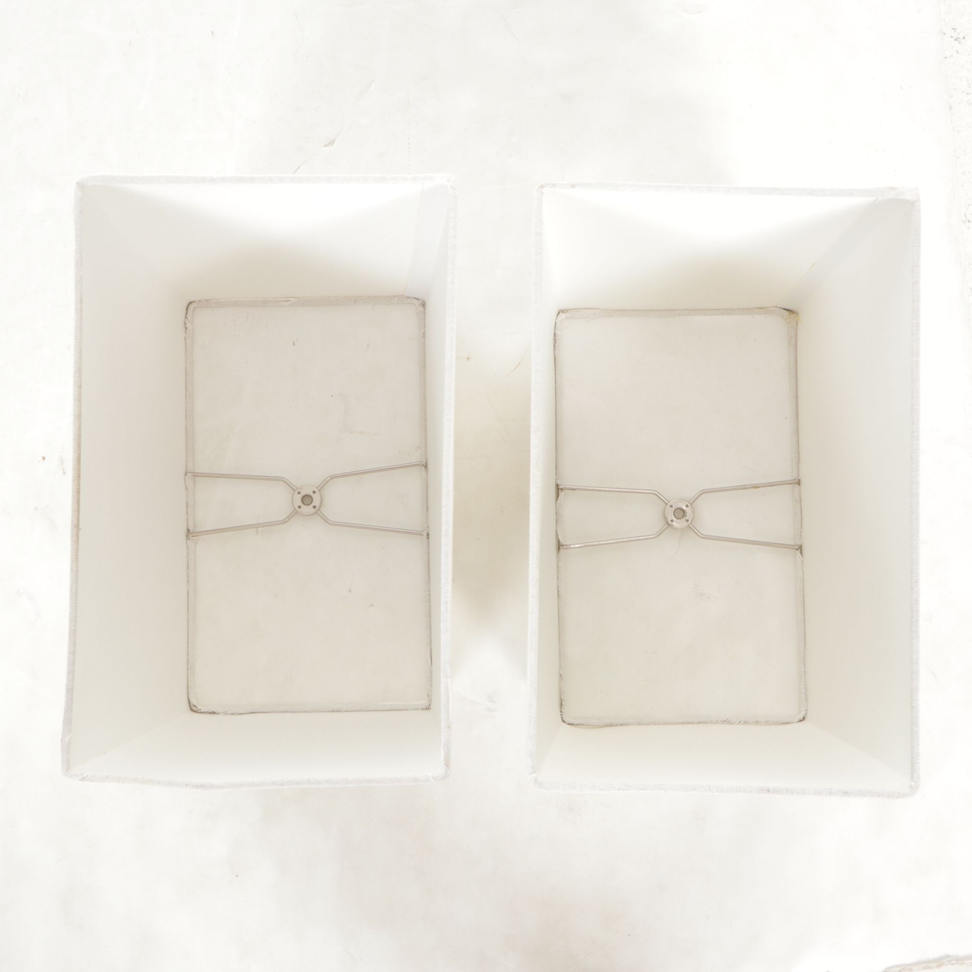 Surya Malloy Aqua and Cream Glazed Ceramic Table Lamps