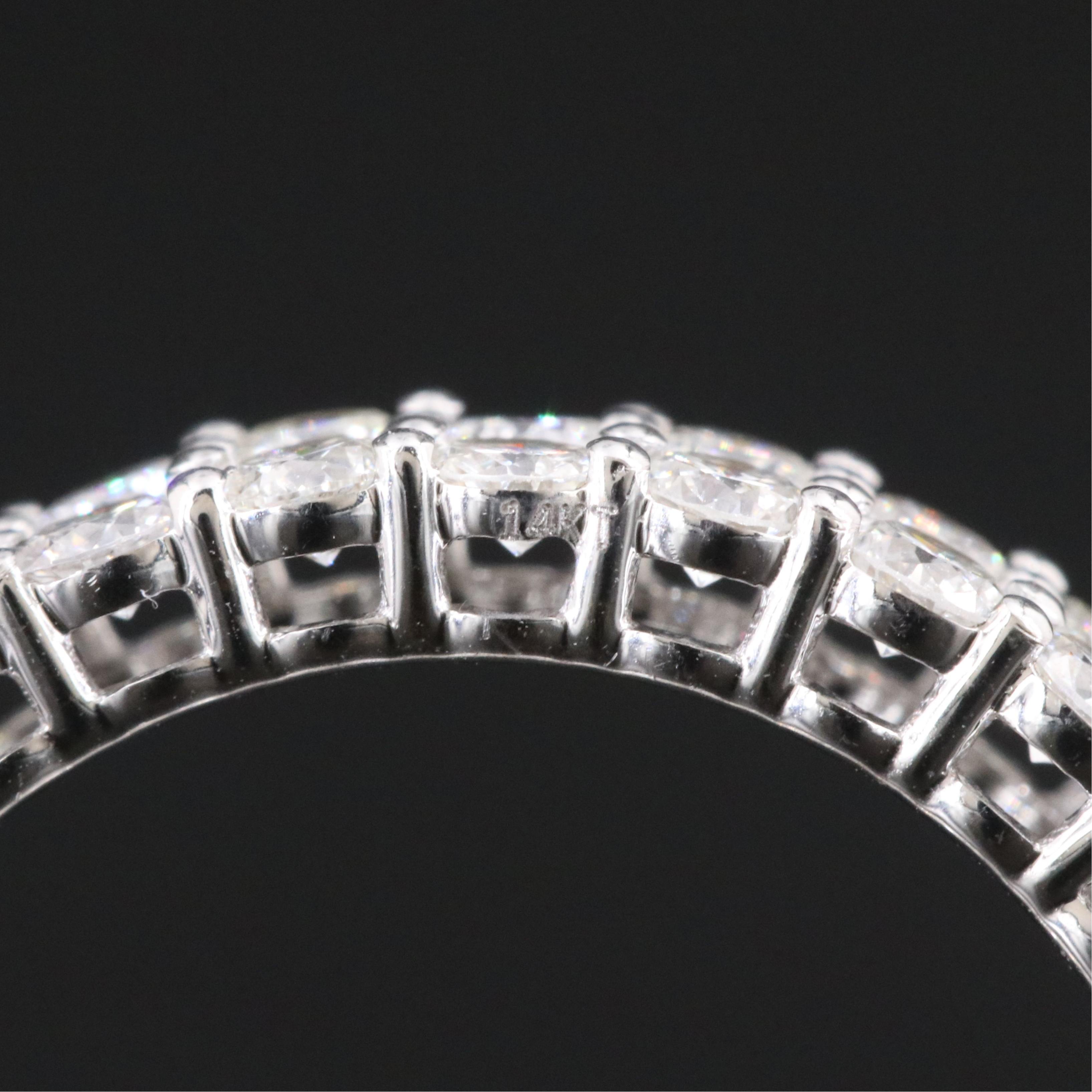 14K 2.72 CTW Diamond Eternity Band