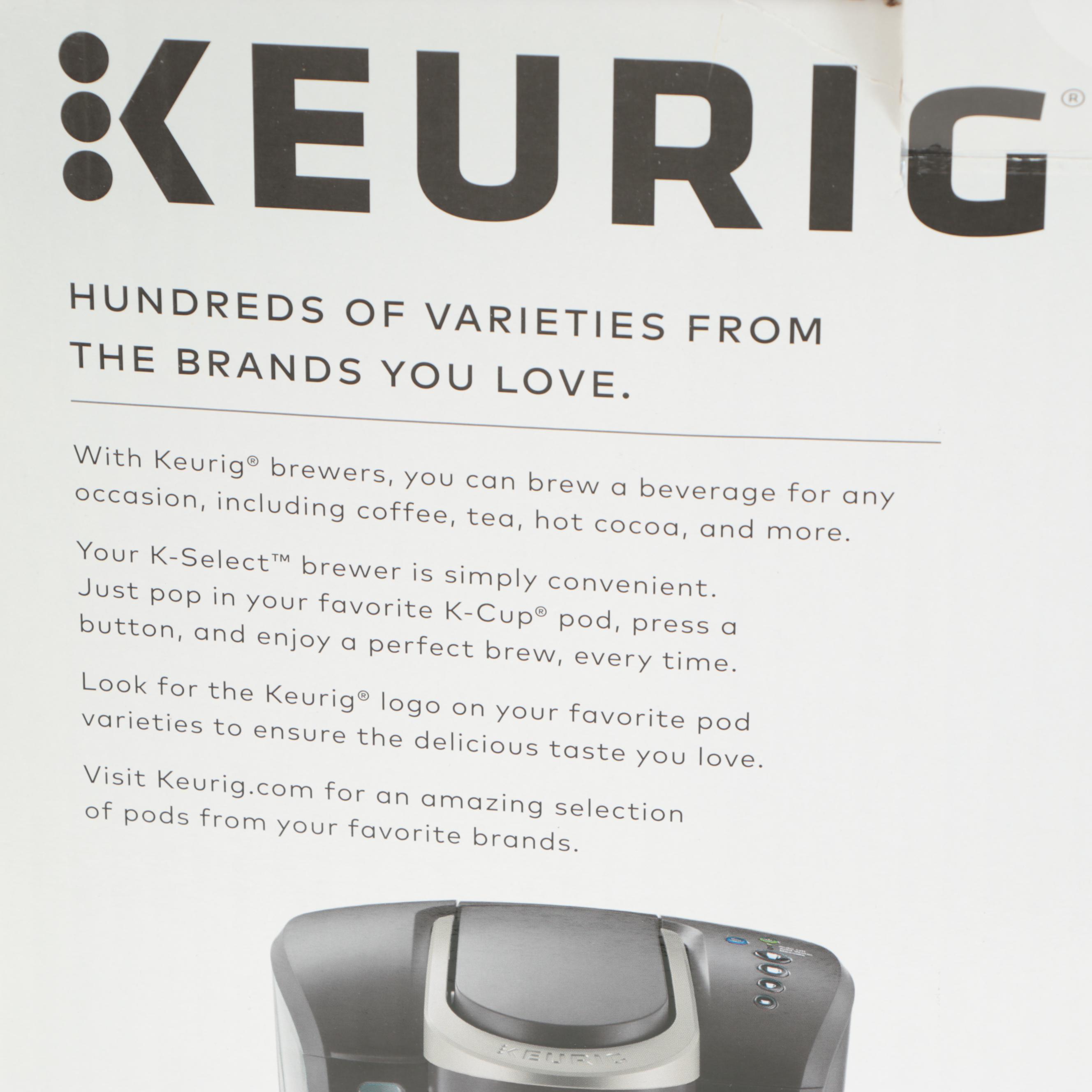 Keurig Classic Series Single Cup Coffee Maker with Soft Shell Ice Cream Ball