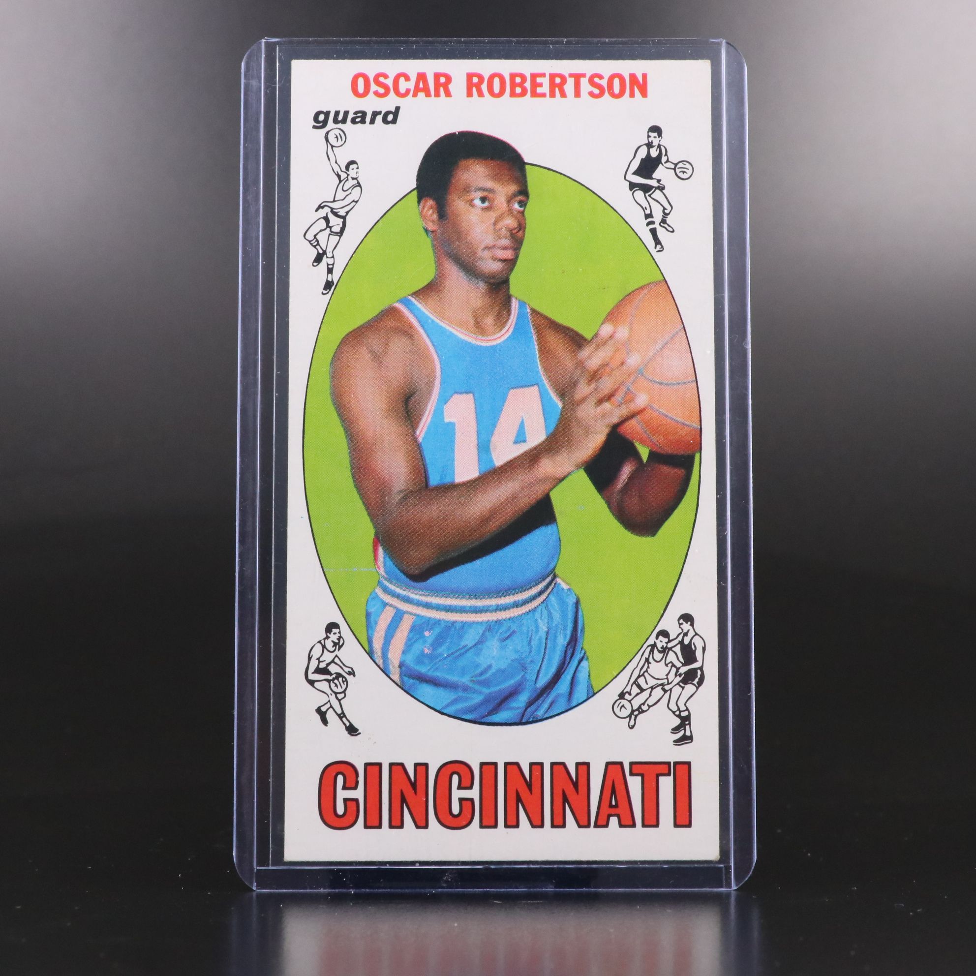 1969 Topps Oscar Robertson and Jerry West Basketball Cards