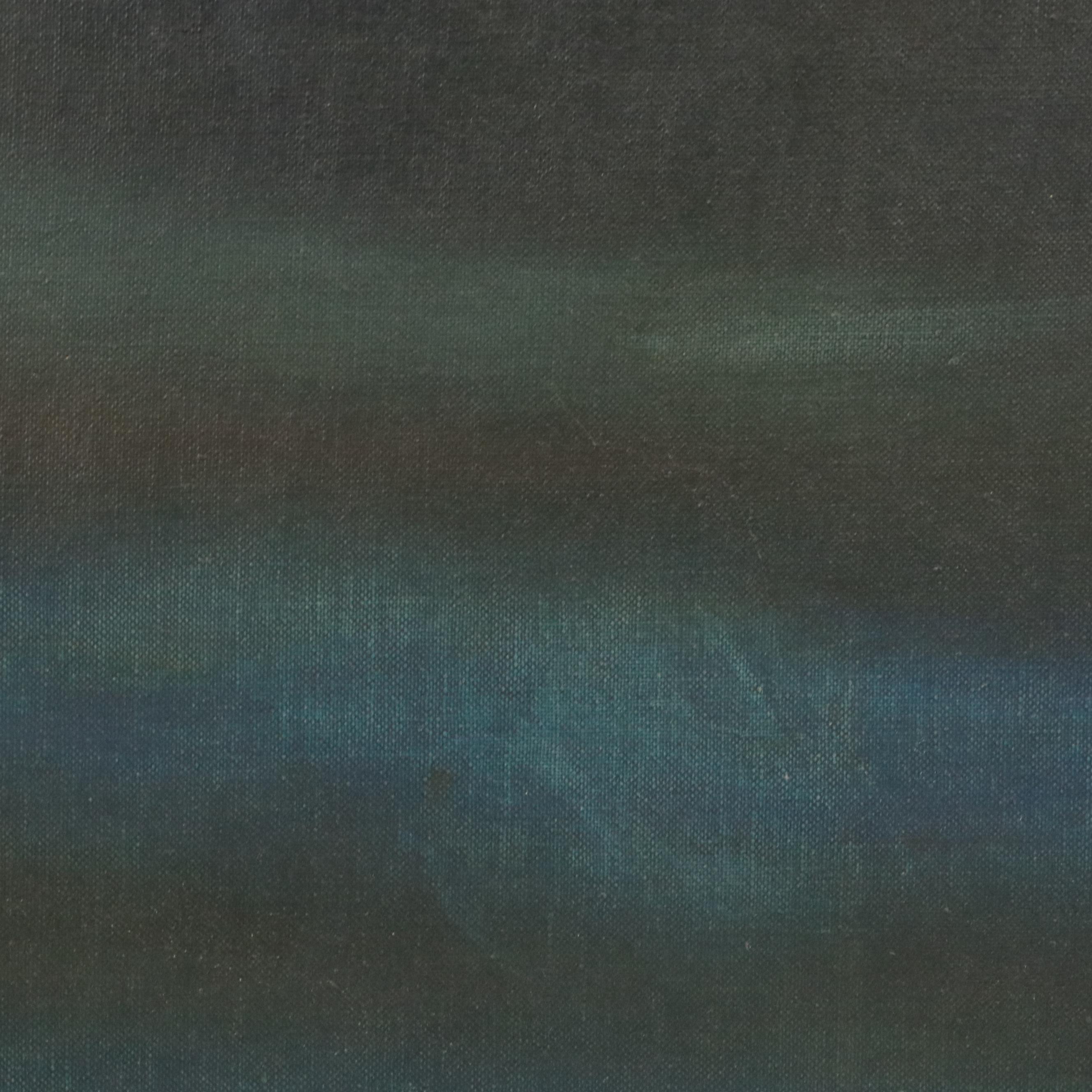 Stylized Seascape Oil Painting, 1964