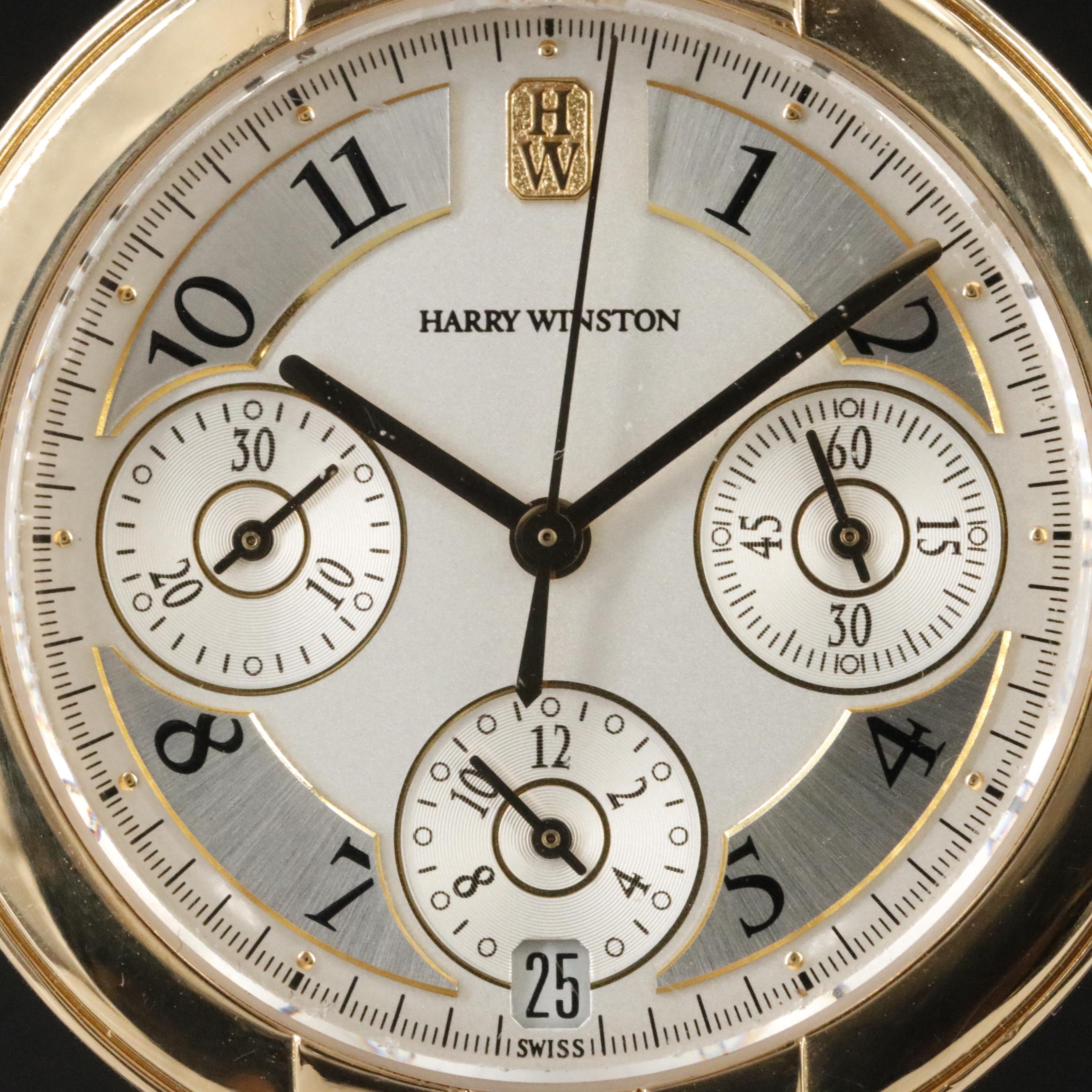 Harry Winston Premier 18K Chronograph Watch