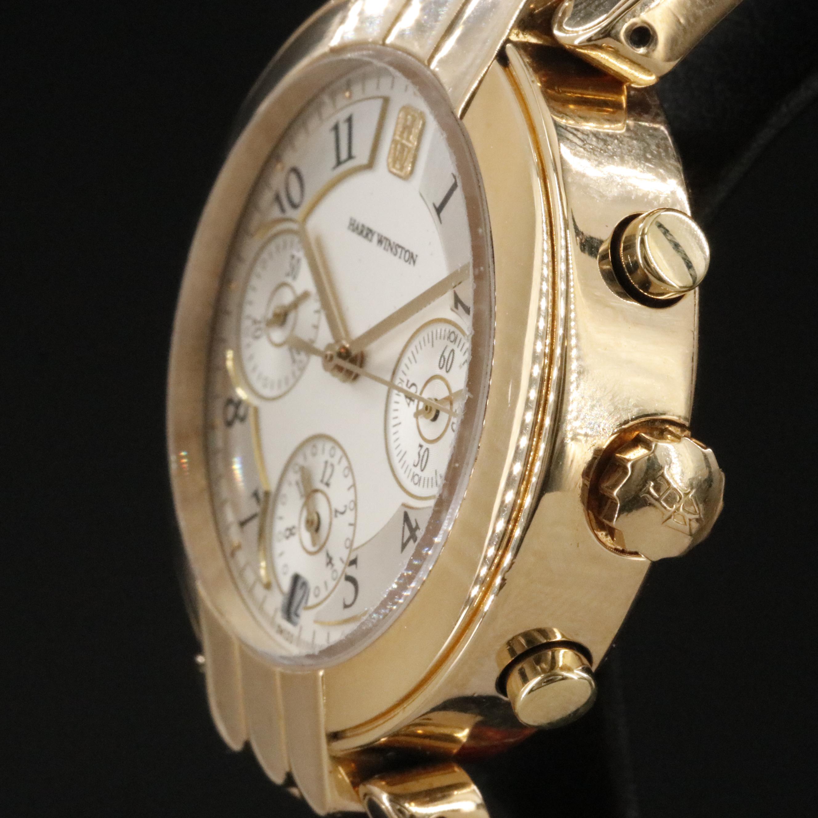 Harry Winston Premier 18K Chronograph Watch