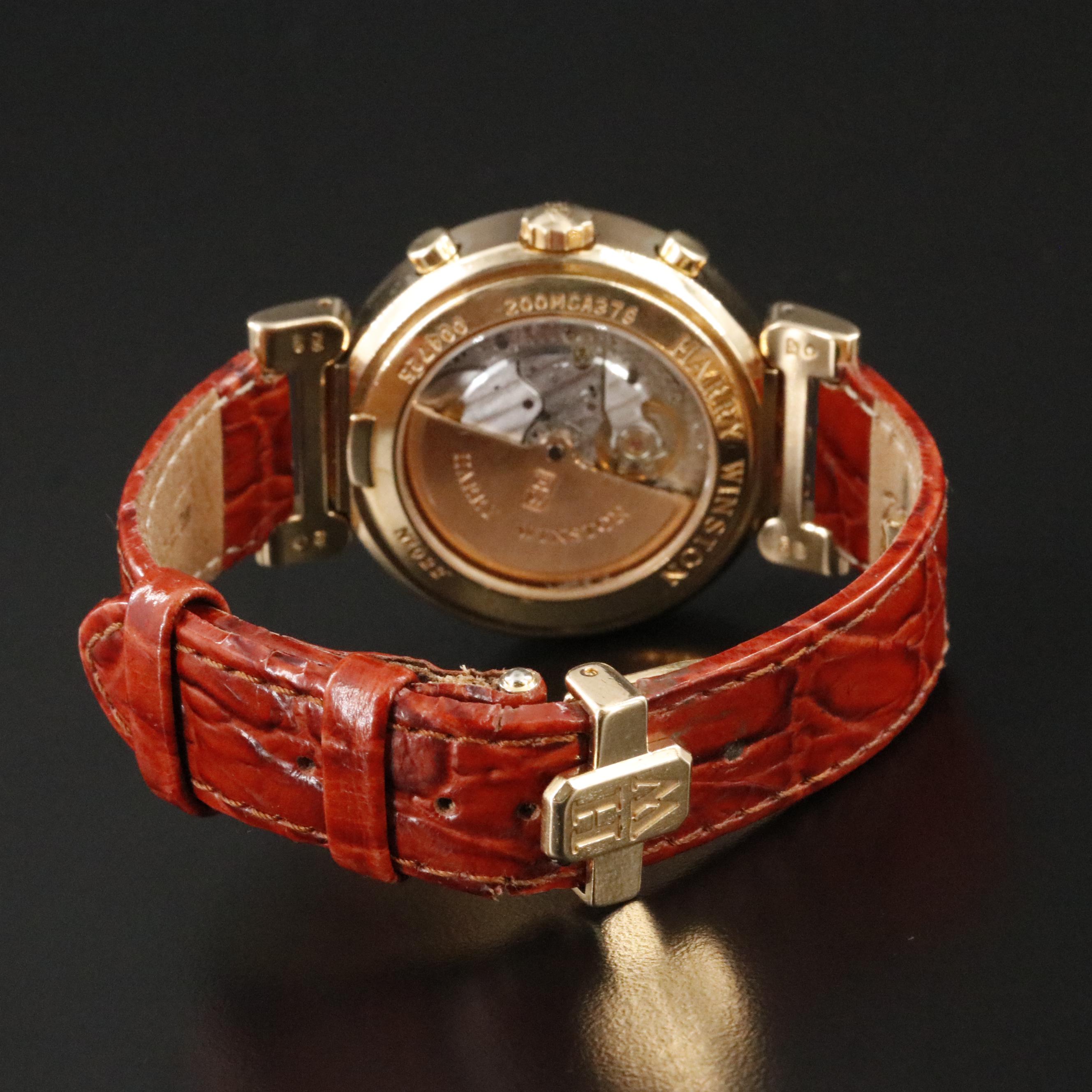 Harry Winston Premier 18K Chronograph Watch