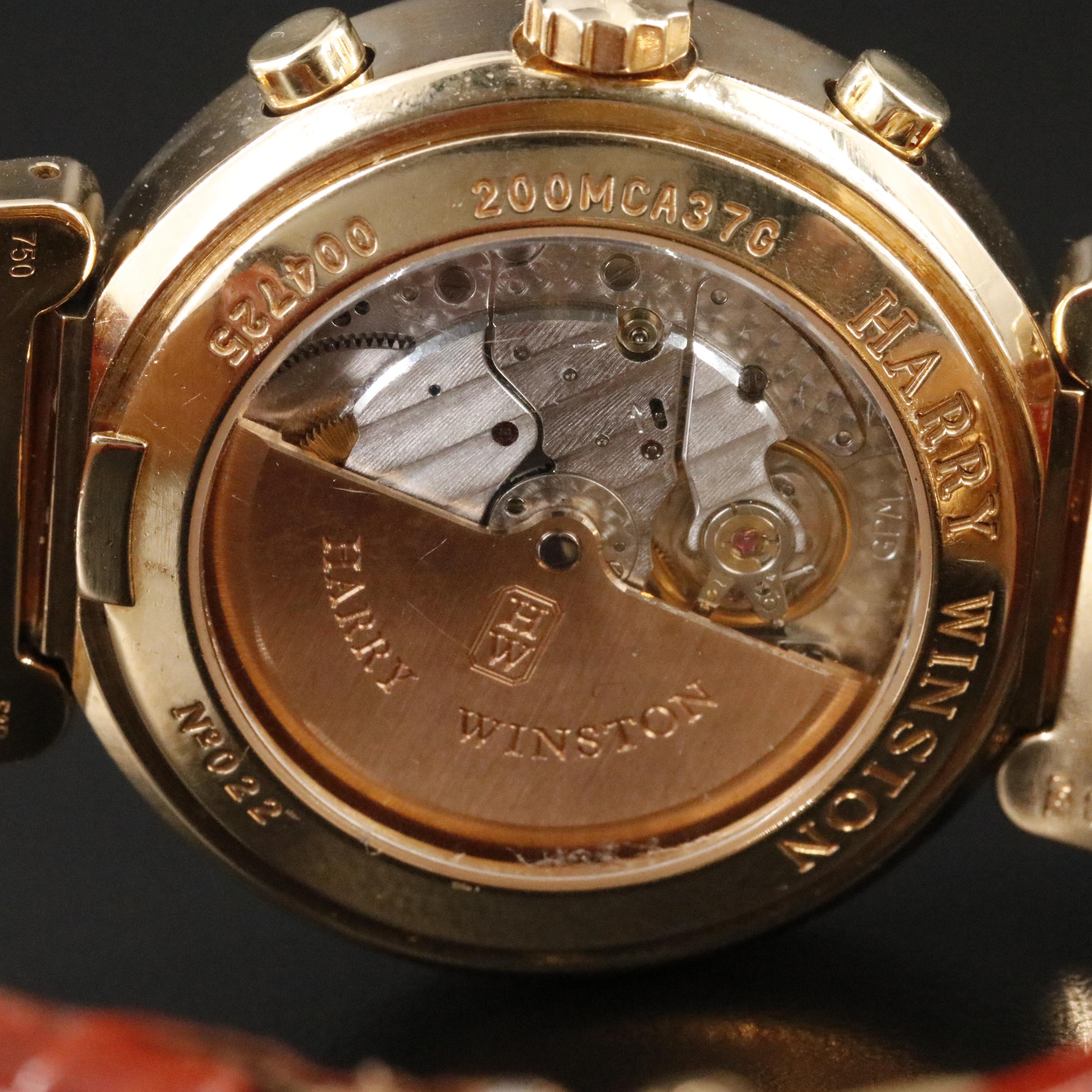 Harry Winston Premier 18K Chronograph Watch