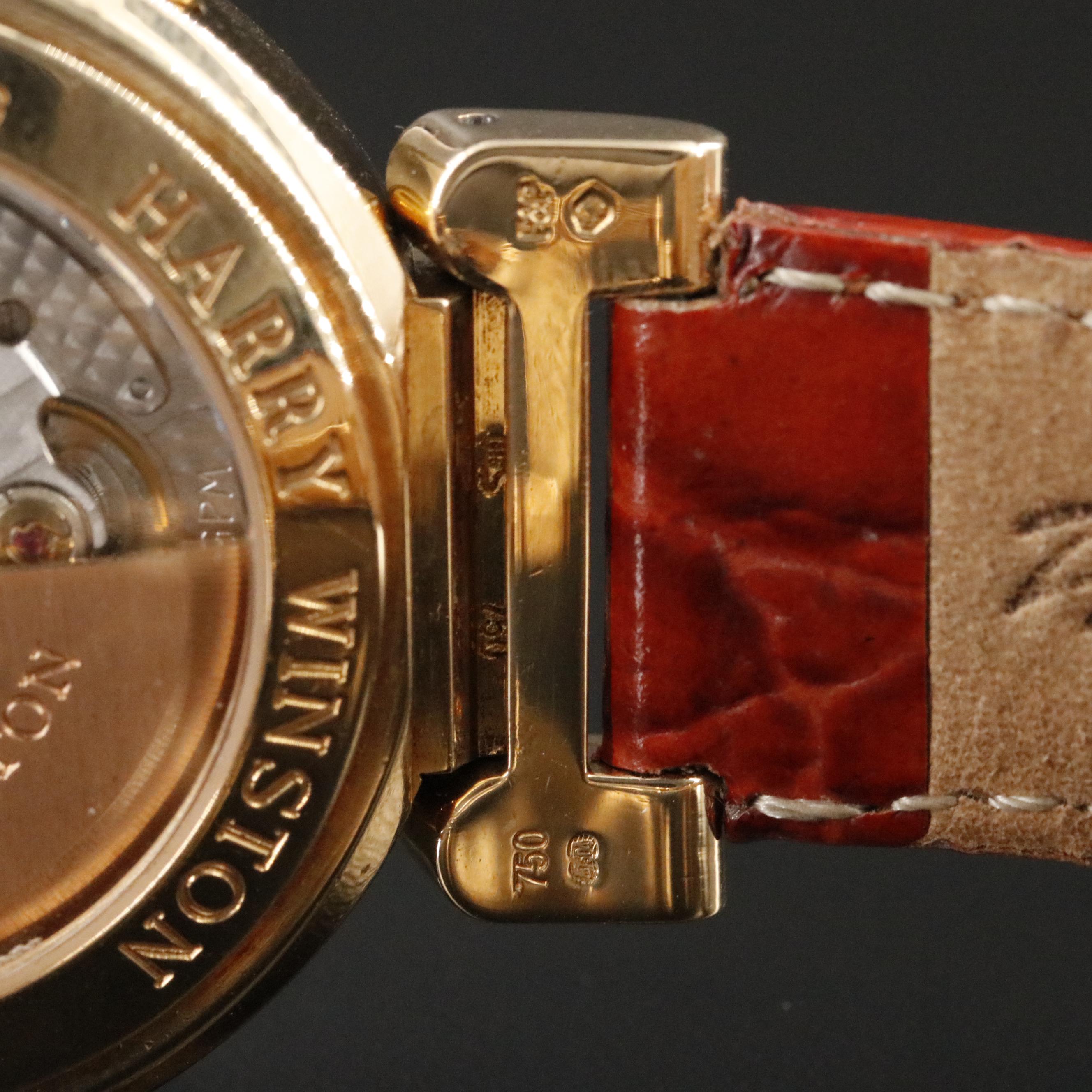 Harry Winston Premier 18K Chronograph Watch