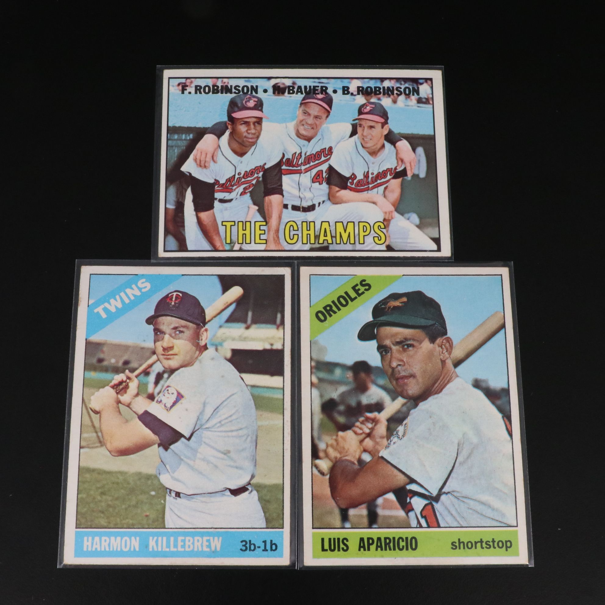 Topps Baseball Cards Featuring Roger Maris, Roberto Clemente, and More, 1960s