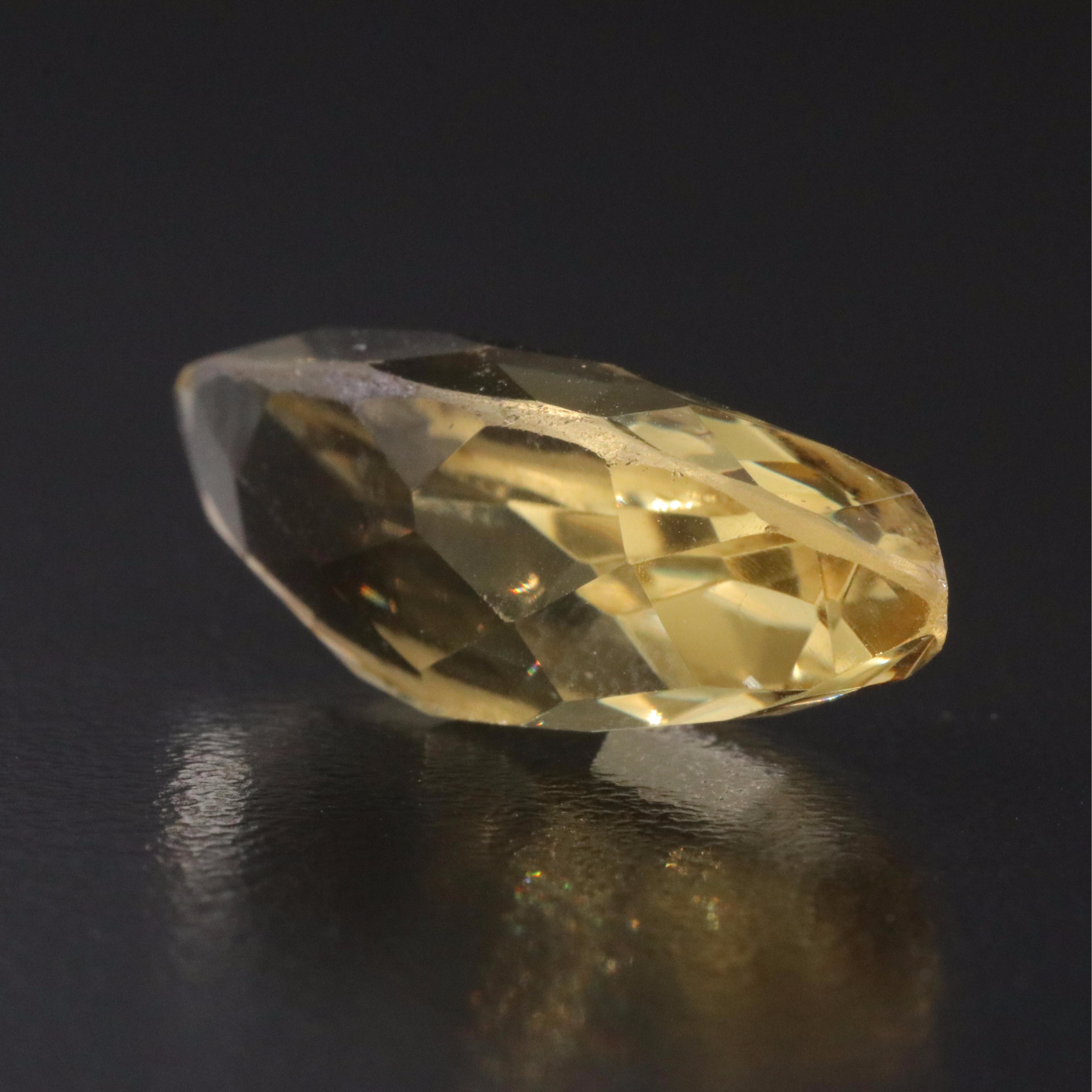 Loose 14.42 CT Citrine