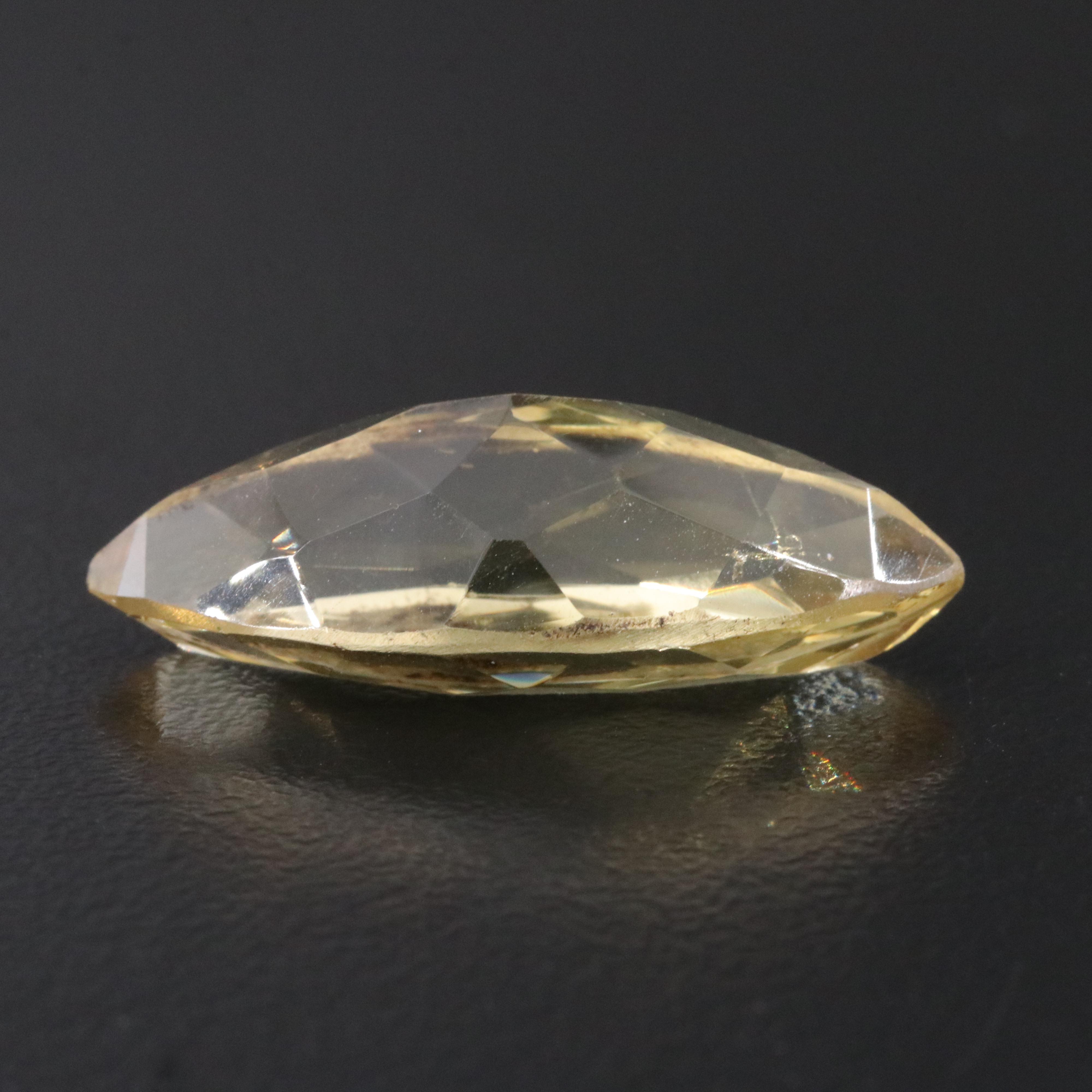 Loose 14.42 CT Citrine