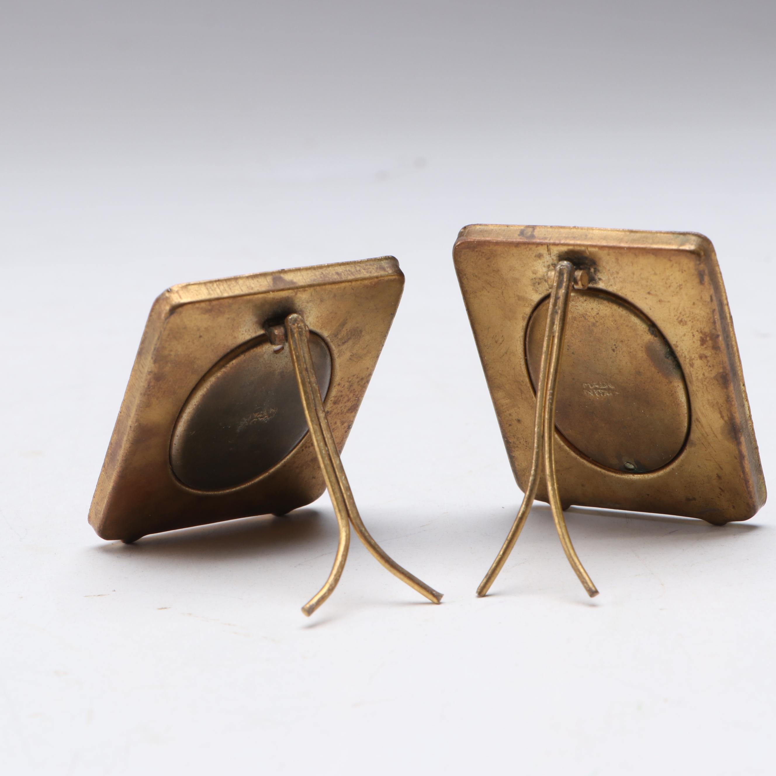 Italian Floral Micromosaic Picture Frame