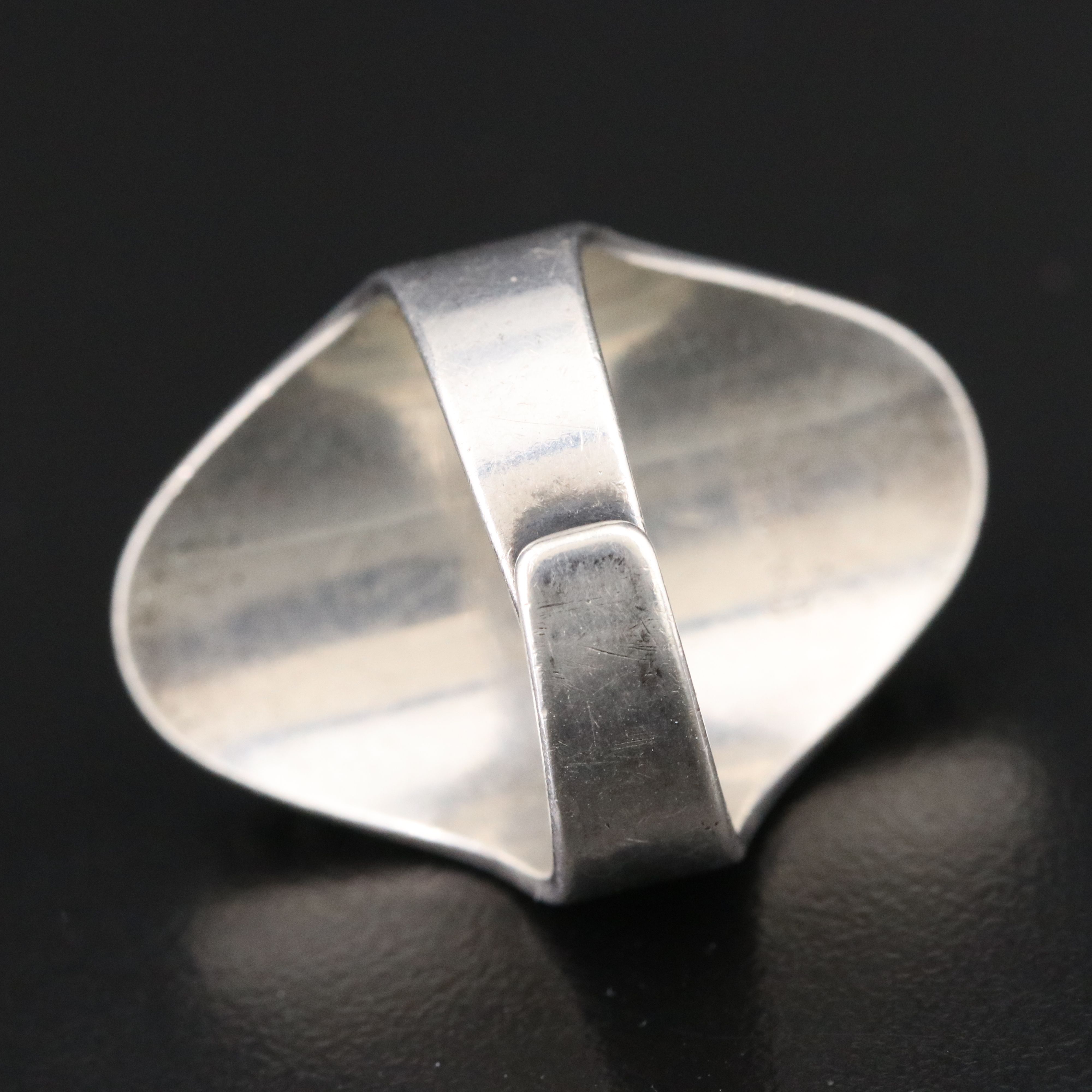 Norwegian David-Andersen Sterling Labradorite Ring