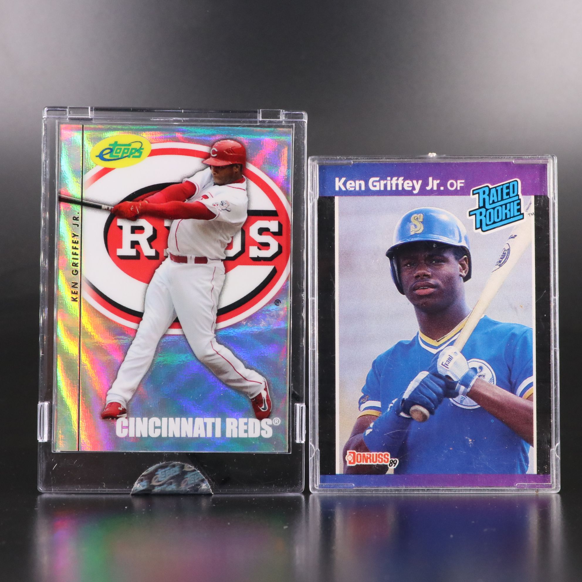 Ken Griffey Jr. Rookie and Relic Baseball Cards with More, 1989-2008
